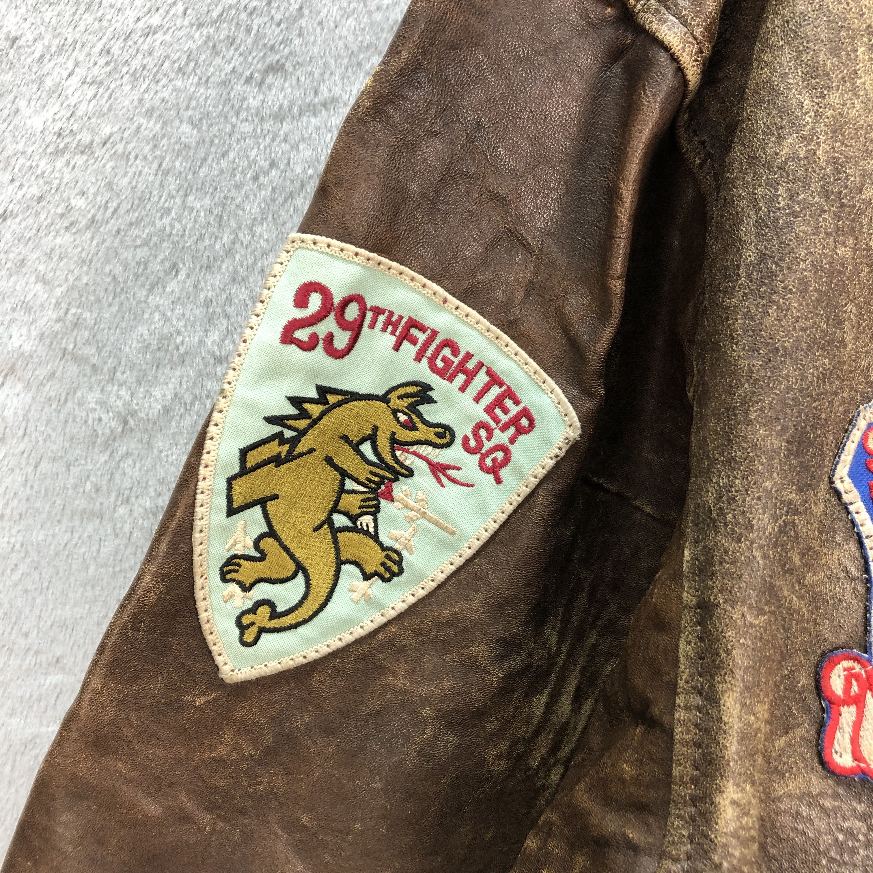 Avirex VINTAGE AVIREX LIMITED USAF DRAWING A2 JACKET #6858-94 Size US L / EU 52-54 / 3 - 8 Thumbnail