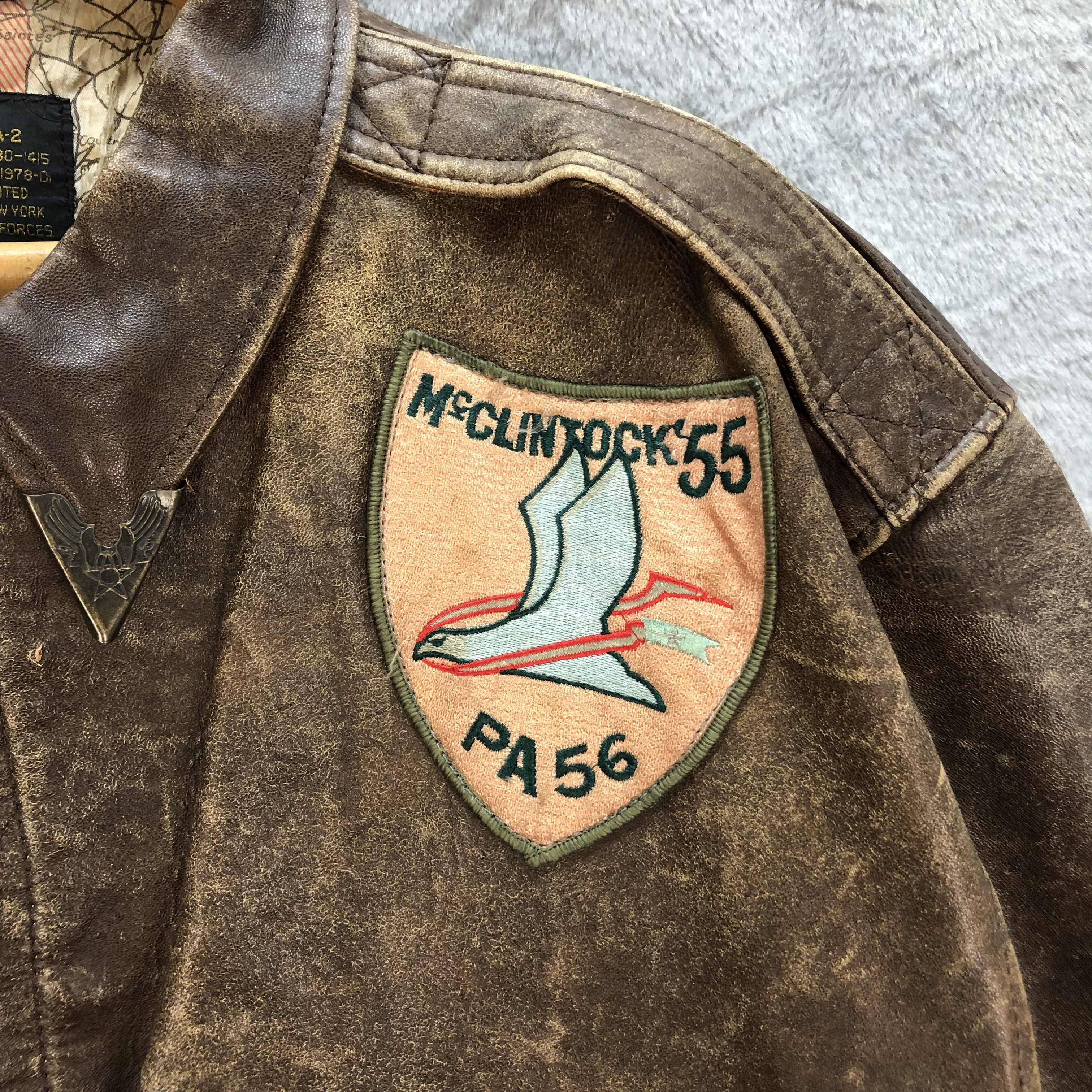 Avirex VINTAGE AVIREX LIMITED USAF DRAWING A2 JACKET #6858-94 Size US L / EU 52-54 / 3 - 3 Thumbnail