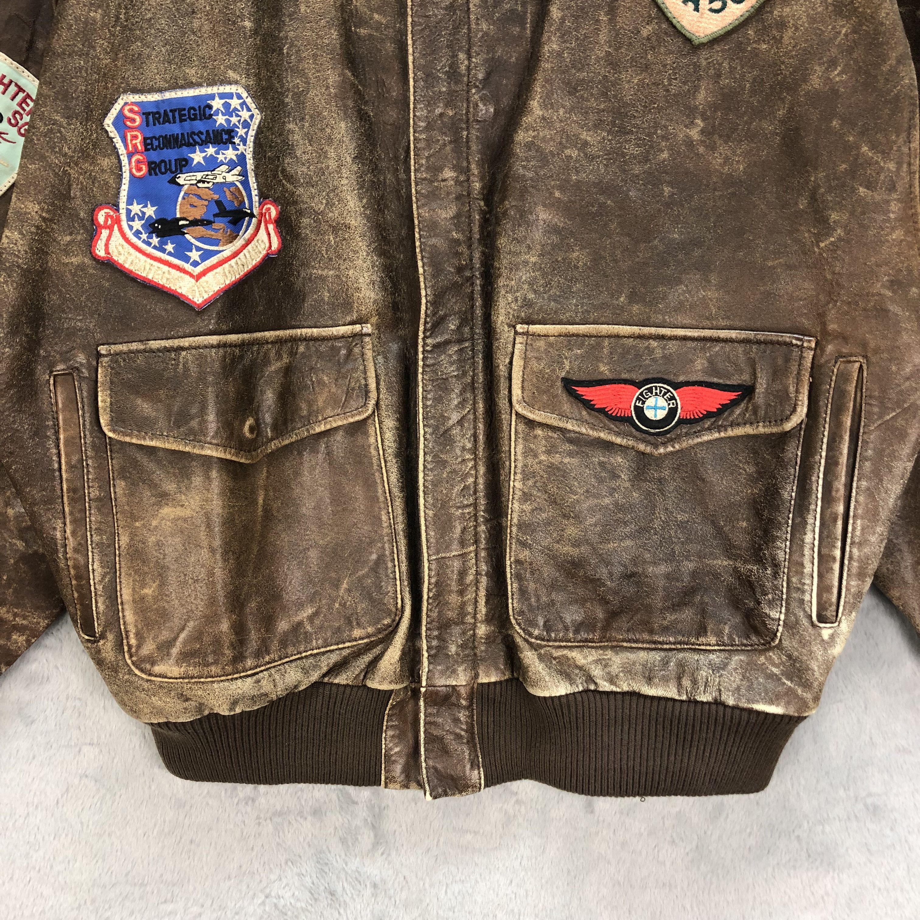 Avirex VINTAGE AVIREX LIMITED USAF DRAWING A2 JACKET #6858-94 Size US L / EU 52-54 / 3 - 5 Thumbnail