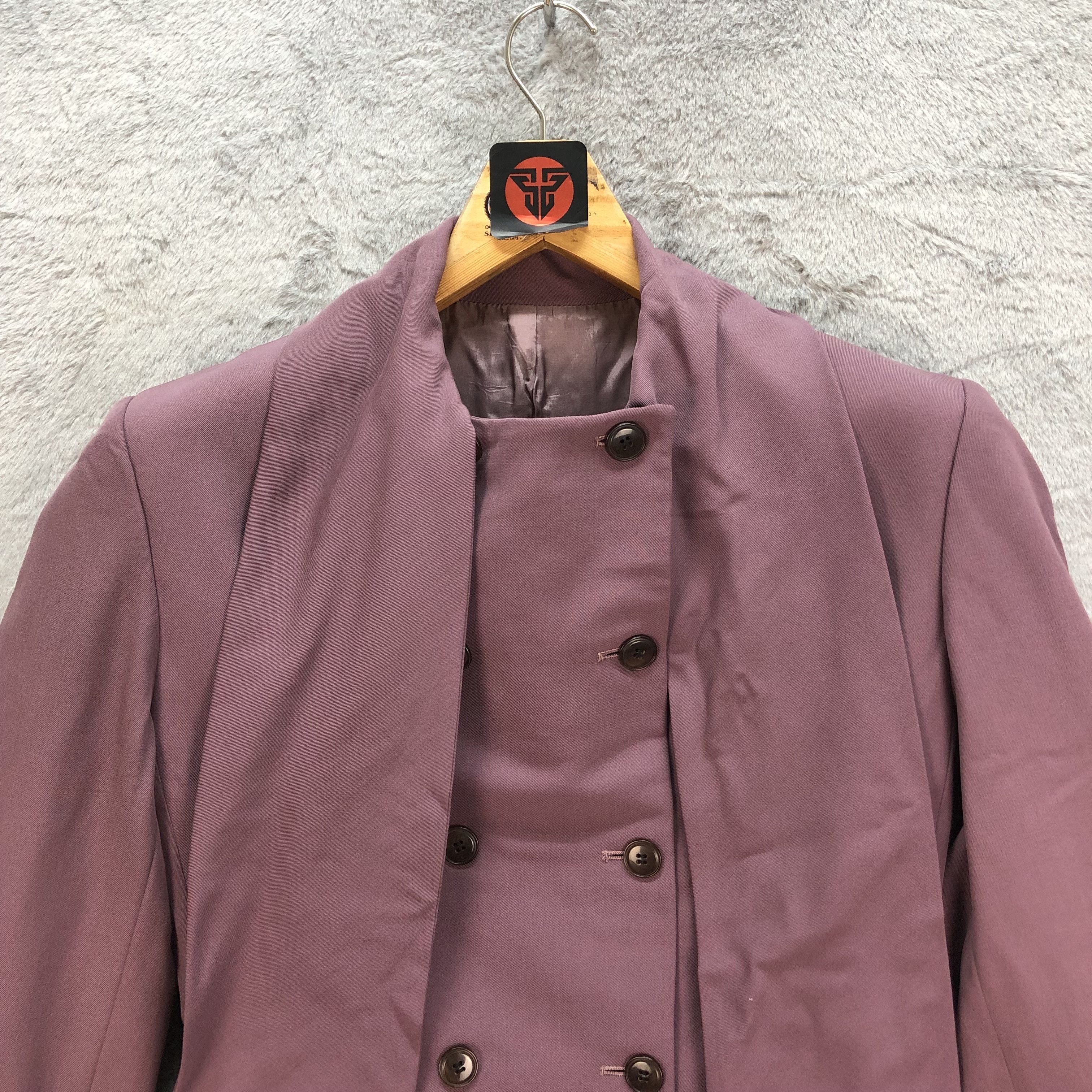 Jean Paul Gaultier JEAN PAUL GAULTIER FEMME DOUBLE BREAST WOOL JACKET #6857-94 Size S / US 4 / IT 40 - 2 Thumbnail
