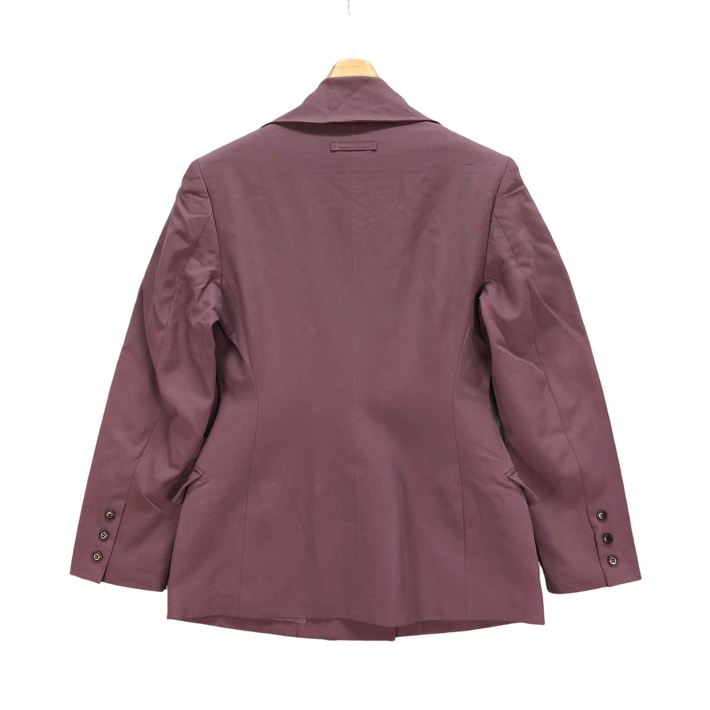 Jean Paul Gaultier JEAN PAUL GAULTIER FEMME DOUBLE BREAST WOOL JACKET #6857-94 Size S / US 4 / IT 40 - 10 Thumbnail