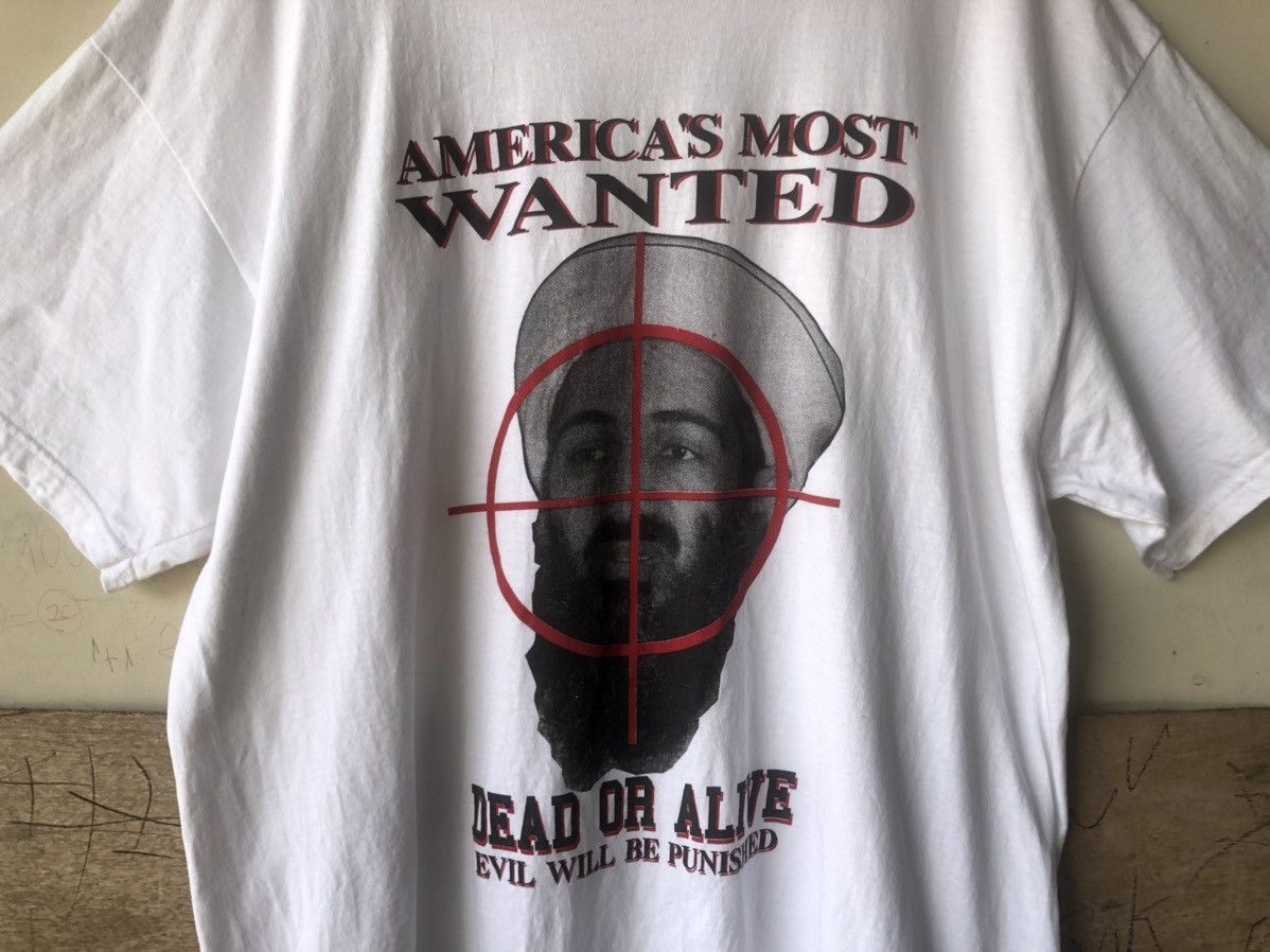 Vintage Vintage Osama Bin Laden Size US XL / EU 56 / 4 - 3 Thumbnail