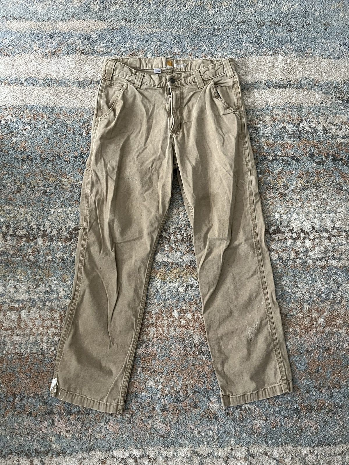 Carhartt × Vintage VTG Carhartt Carpenter Pants Distressed 30 Size US 30 / EU 46 - 1 Thumbnail