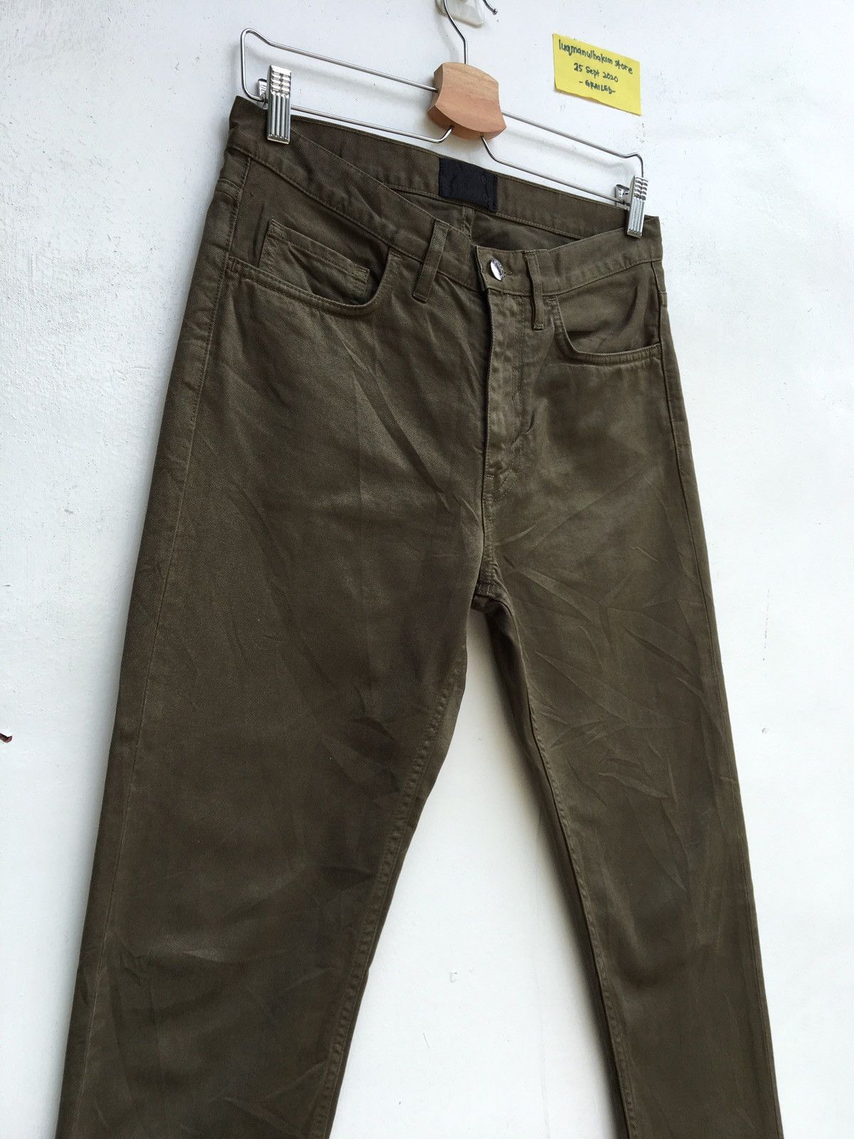 Acne Studios Acne Studios TOWN TW OLIVE Men’s pants Size 29 Size US 29 - 7 Thumbnail