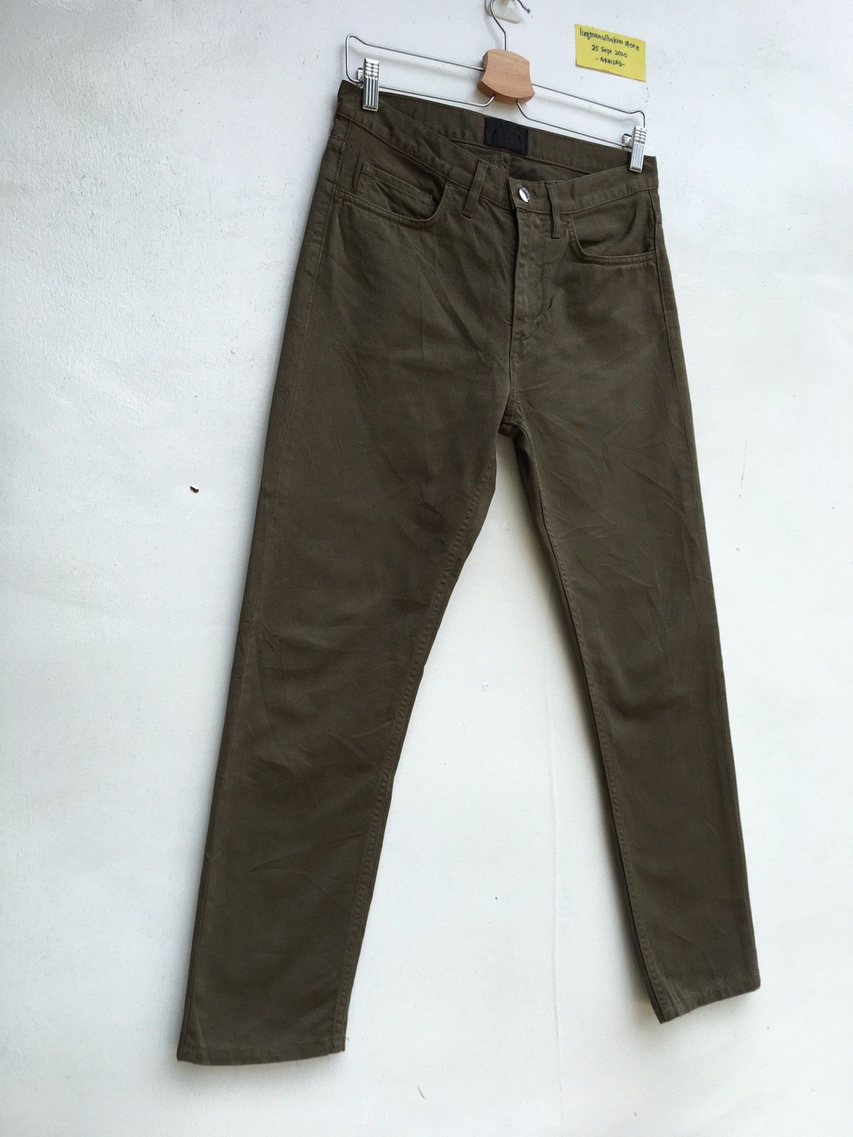 Acne Studios Acne Studios TOWN TW OLIVE Men’s pants Size 29 Size US 29 - 3 Thumbnail