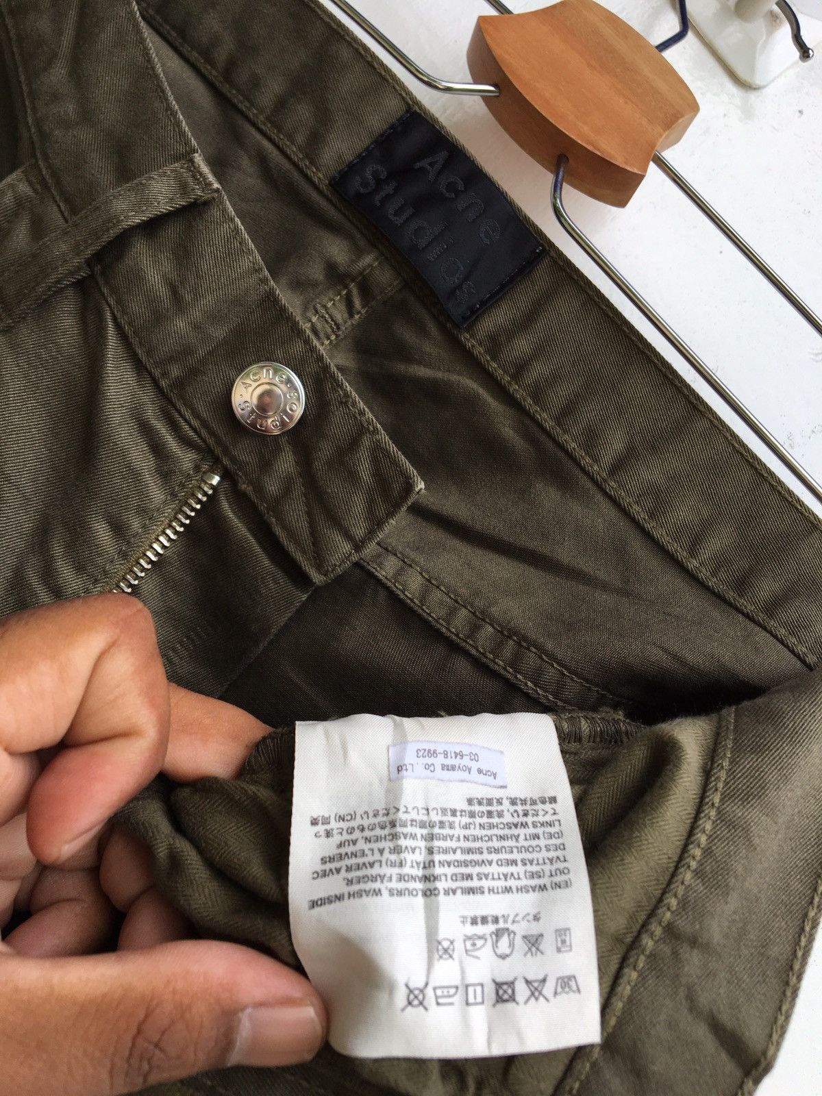 Acne Studios Acne Studios TOWN TW OLIVE Men’s pants Size 29 Size US 29 - 14 Thumbnail