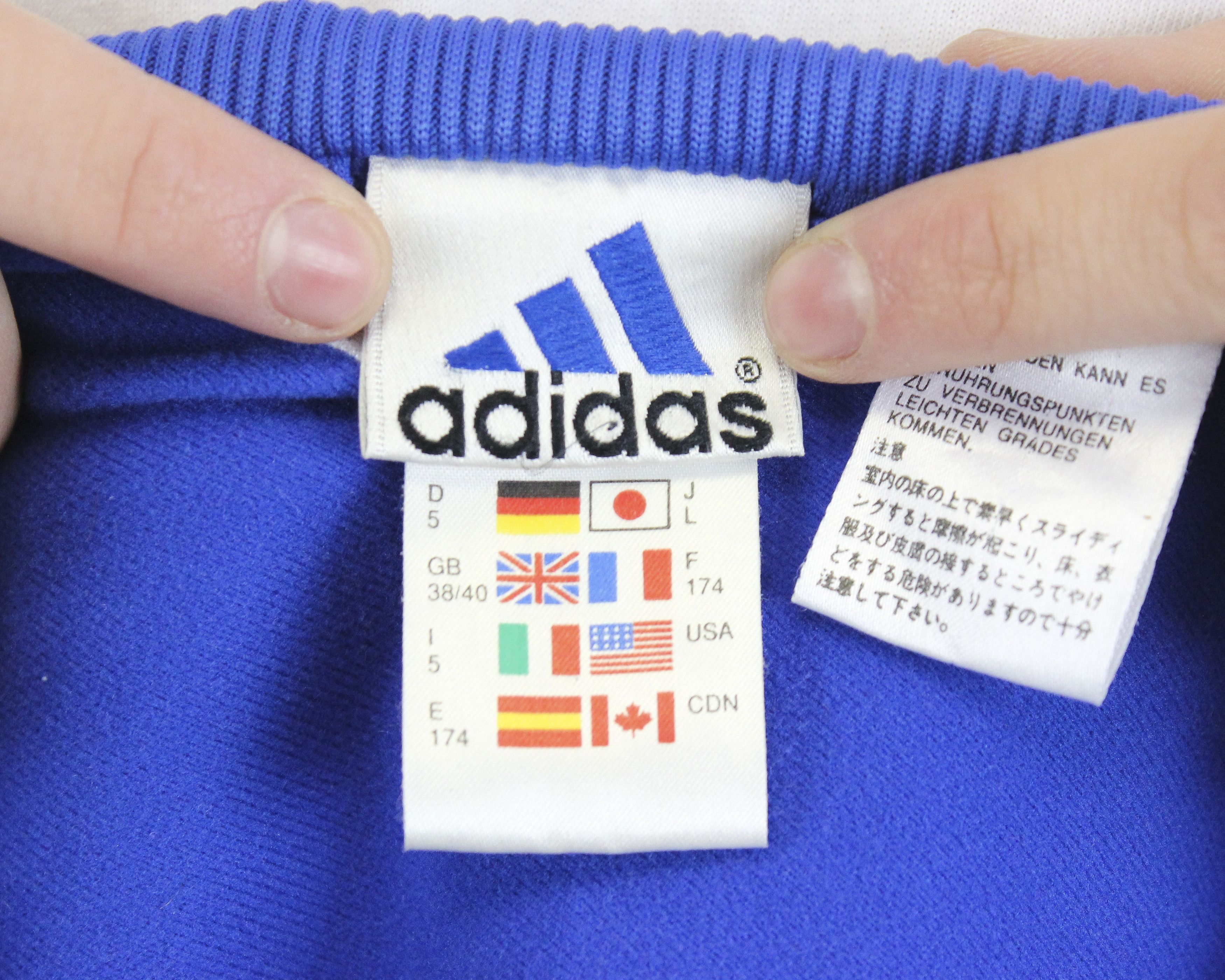Adidas Jacket Tracksuit Cardigan Zip Up Windbreaker Running Sports Size US L / EU 52-54 / 3 - 5 Thumbnail