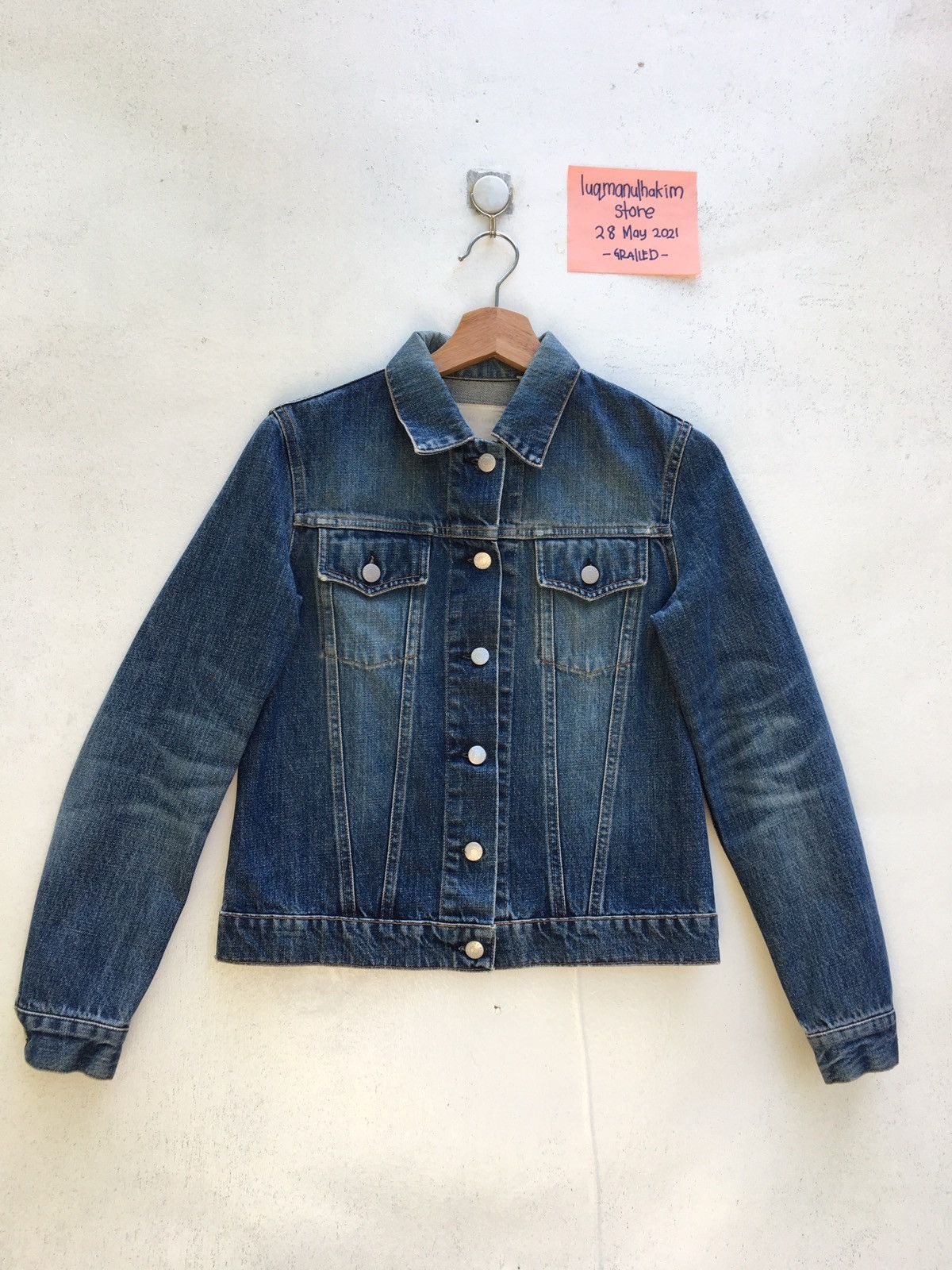 Vintage Helmut Lang Dark Denim Jacket
