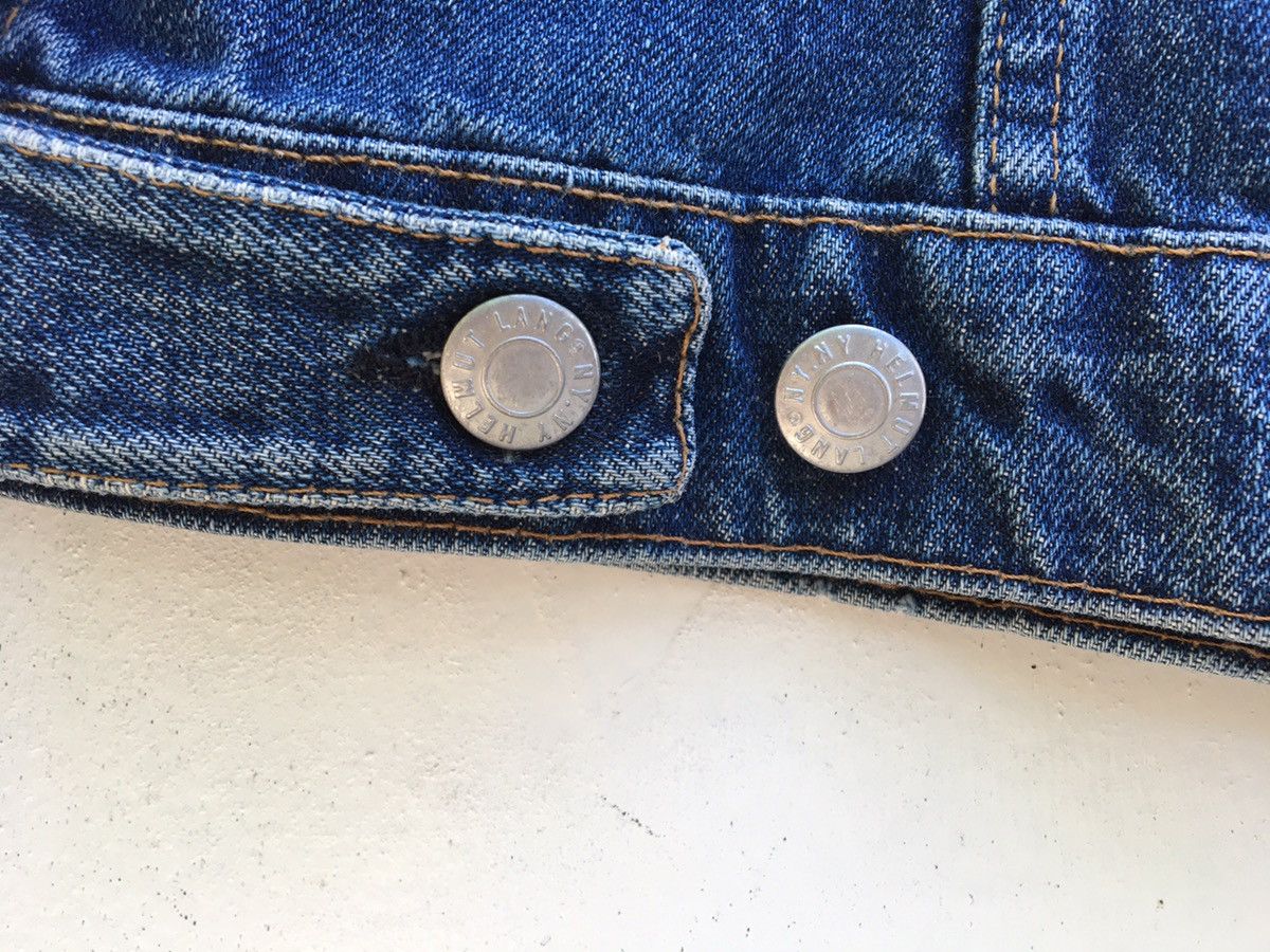 Helmut Lang Vintage Helmut Lang Dark Denim Jacket Size US S / EU 44-46 / 1 - 21 Thumbnail