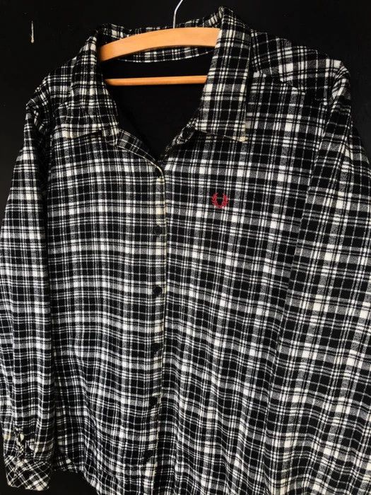 Fred Perry × Vintage Vintage Fredperry plaid Tartan Button Up Jacket Size US M / EU 48-50 / 2 - 3 Thumbnail