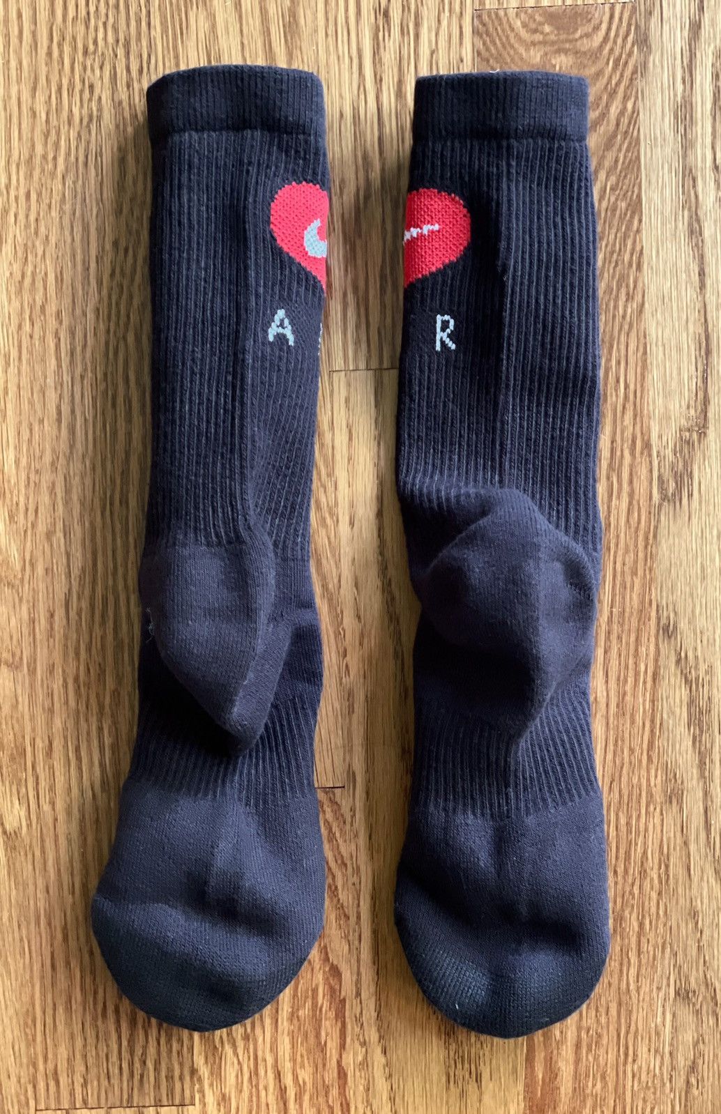 Drake × Nike S One Pair Certified Lover Boy Socks Black CLB Air Long Crew Size ONE SIZE - 4 Thumbnail