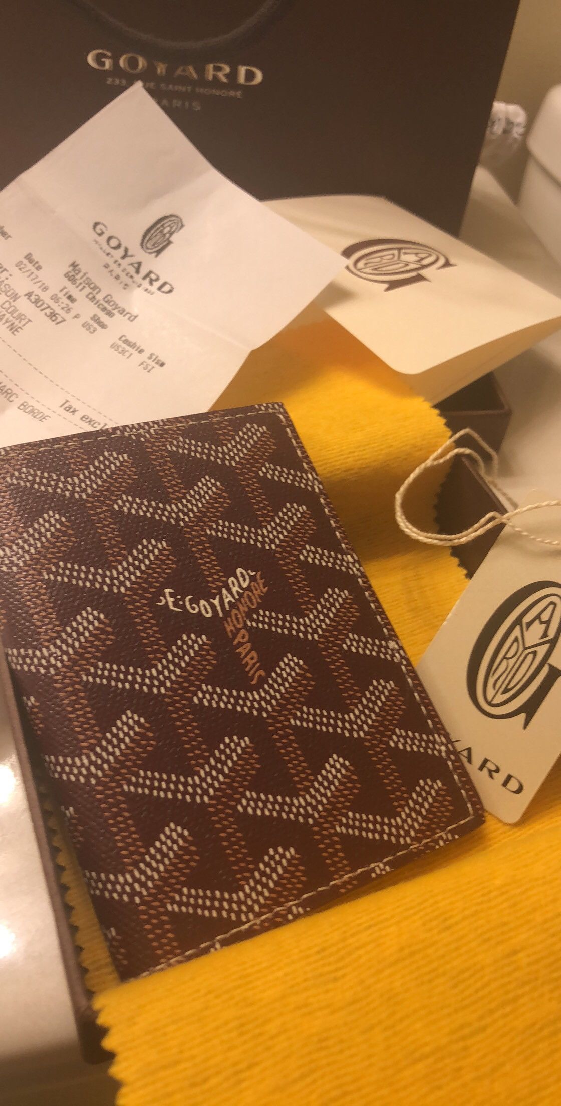 Goyard Pocket Organizer Grailed