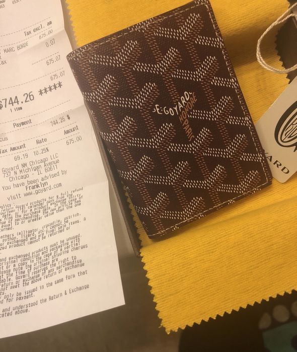 Goyard Pocket Organizer Grailed