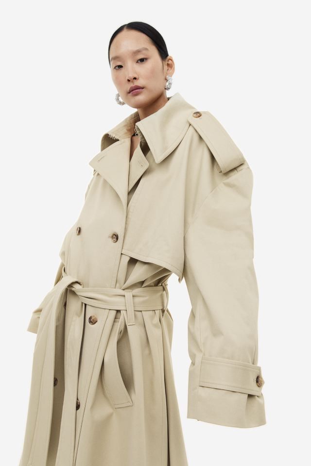 H&M Rare H&M Studio S/S 2023 Oversized Trenchcoat | Grailed