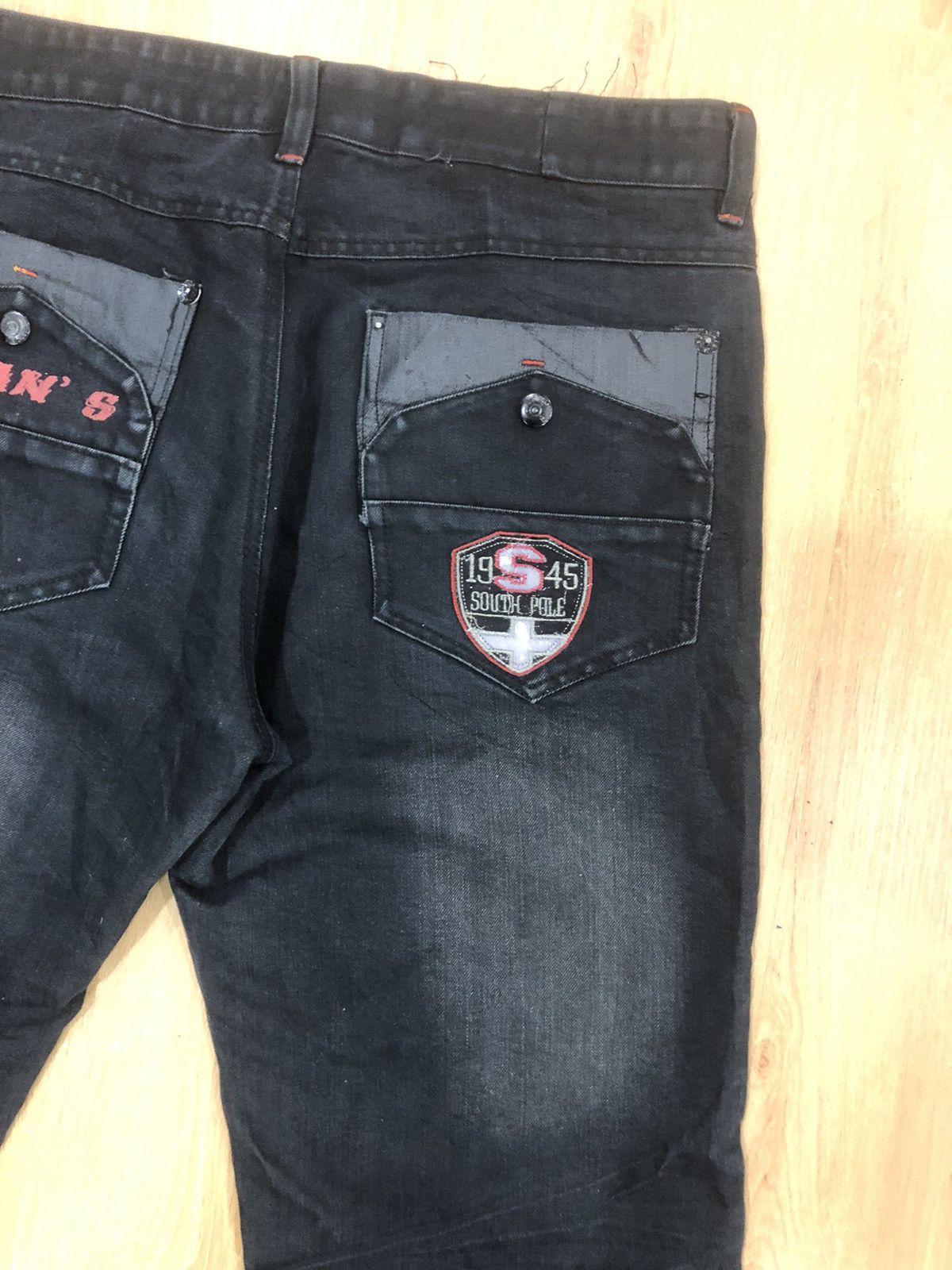 Southpole Vintage southpole Distressed Jeans Baggy Jeans hip hop Size US 36 / EU 52 - 10 Thumbnail