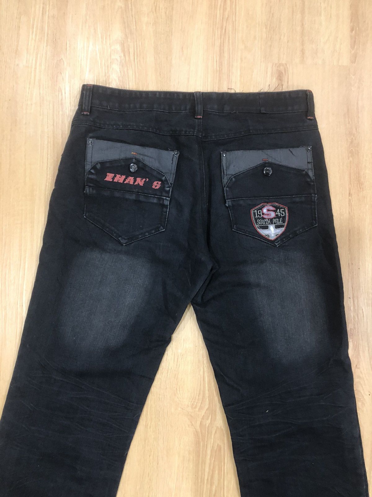 Southpole Vintage southpole Distressed Jeans Baggy Jeans hip hop Size US 36 / EU 52 - 8 Thumbnail