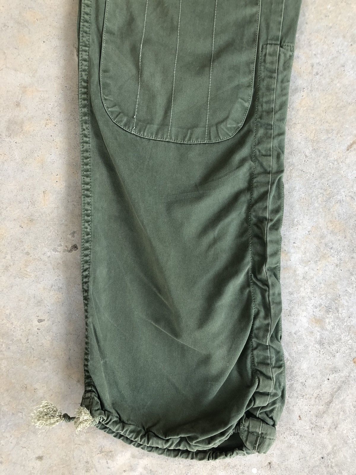 Japanese Brand JohnBull Kojima Cargo Pants Tactical Double Knee Faded Size US 33 - 5 Thumbnail