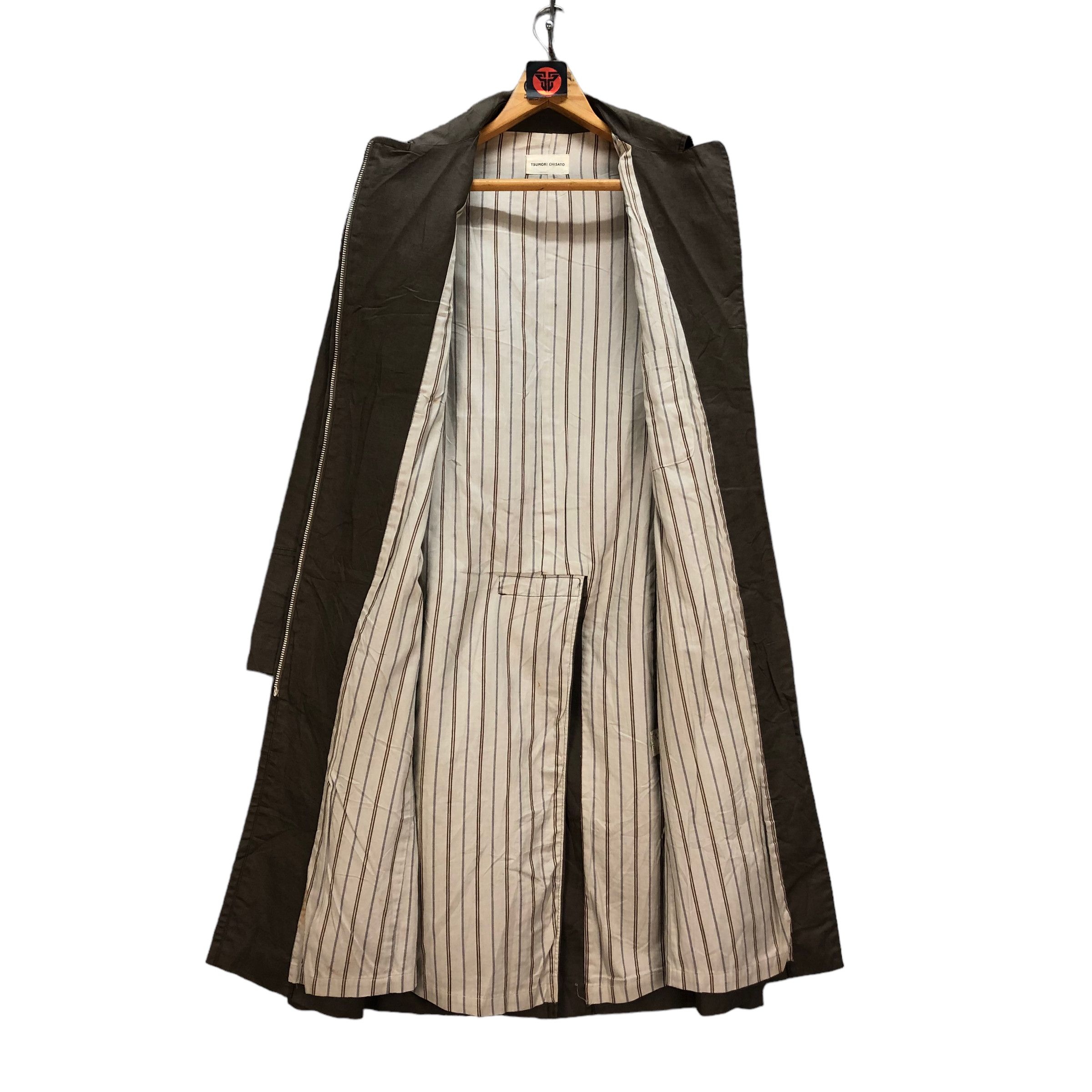 Tsumori Chisato TSUMORI CHISATO TRENCH COAT LONG COAT #6873-96 Size S / US 4 / IT 40 - 6 Thumbnail