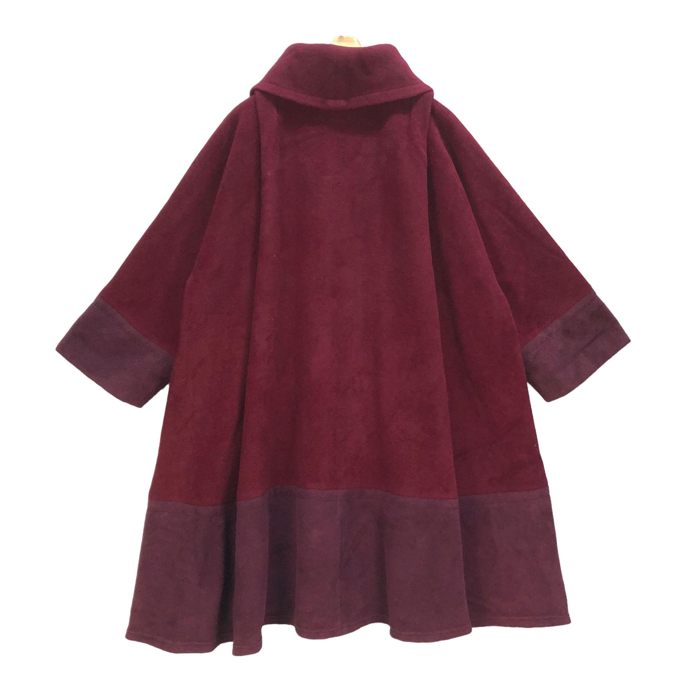 Vintage ANNA e CRISTINA COSTI MOHAIR WOOL LONG COAT #6869-96 Size S / US 4 / IT 40 - 10 Thumbnail