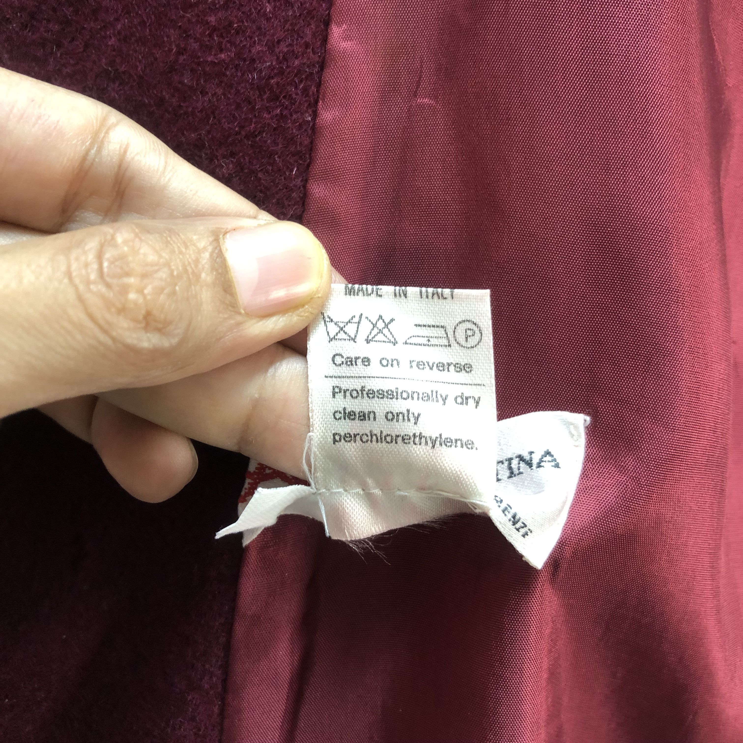Vintage ANNA e CRISTINA COSTI MOHAIR WOOL LONG COAT #6869-96 Size S / US 4 / IT 40 - 8 Thumbnail