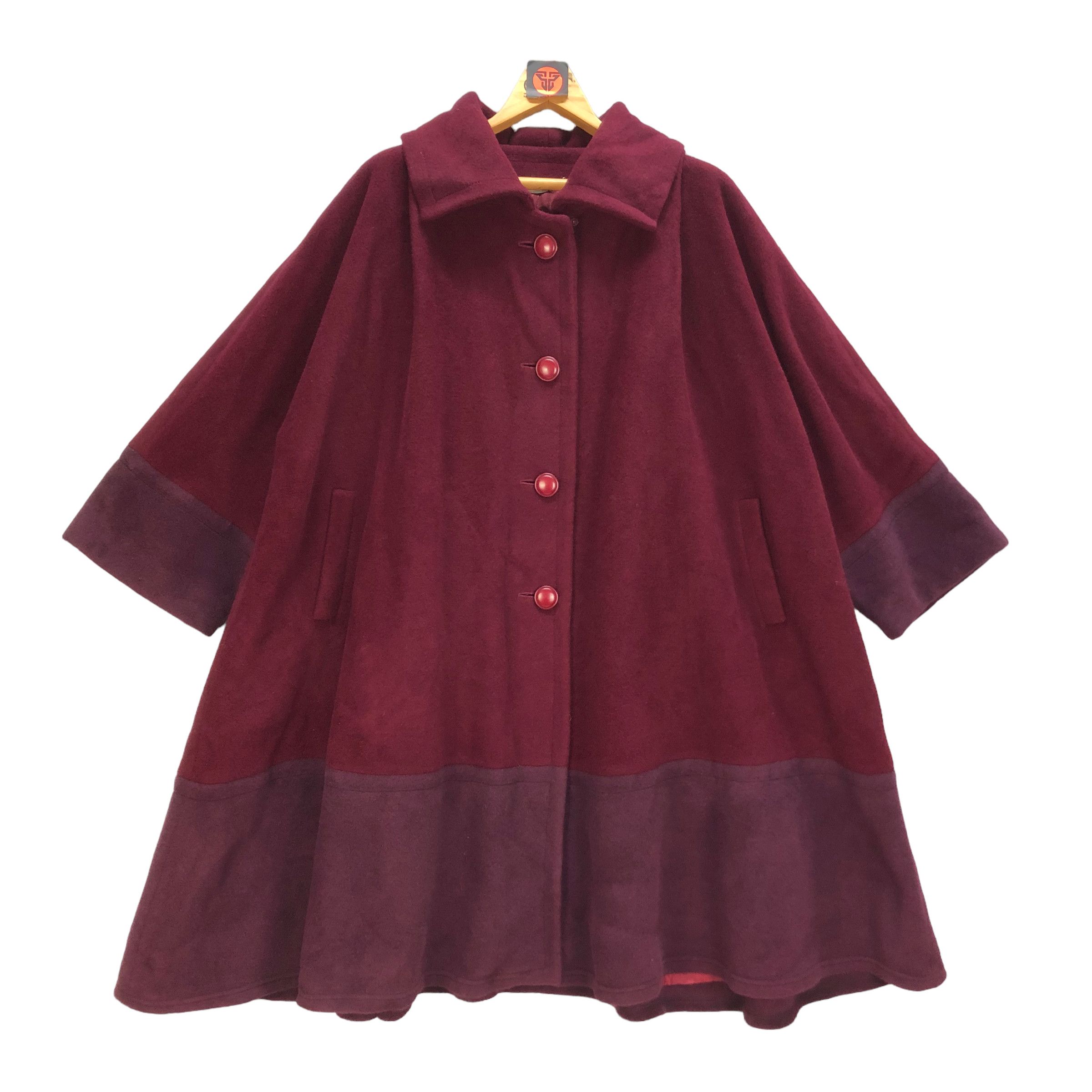 ANNA e CRISTINA COSTI MOHAIR WOOL LONG COAT #6869-96