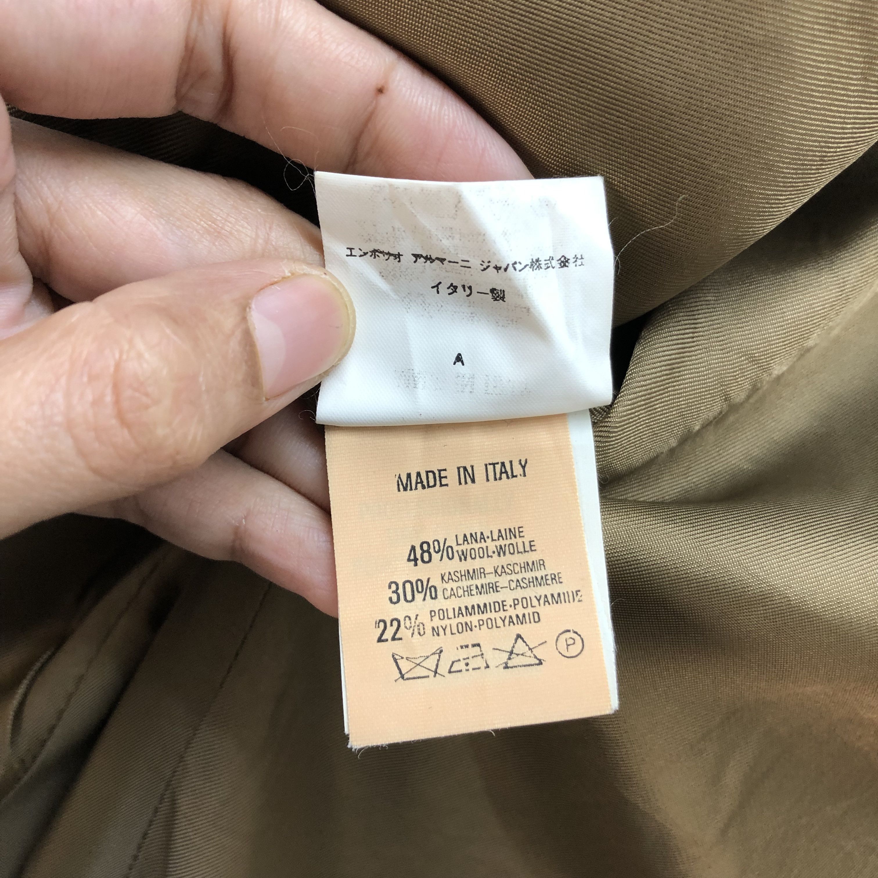 Emporio Armani EMPORIOR ARMANI SUIT JACKET #6866-95 Size S / US 4 / IT 40 - 10 Thumbnail