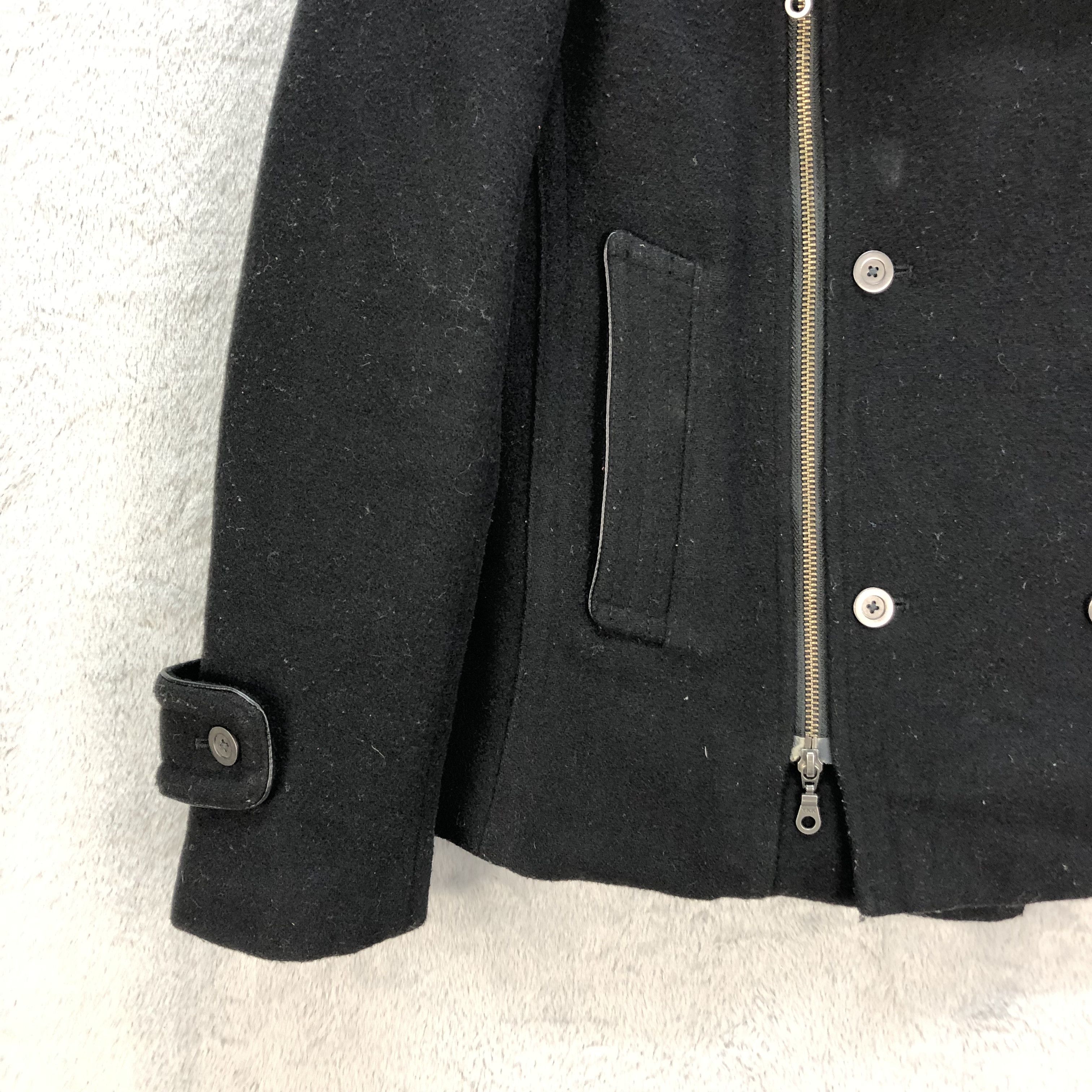Schlussel SCHLUSSEL WOOL DOUBLE COLLAR JACKET #6890-100 Size US M / EU 48-50 / 2 - 4 Thumbnail