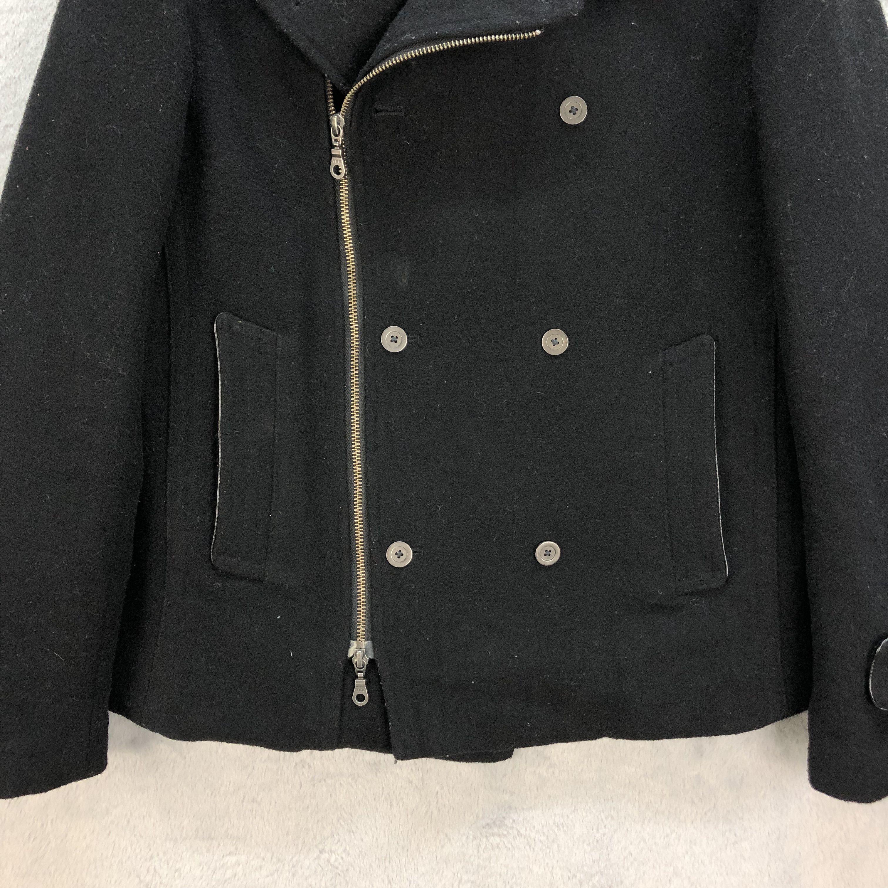 Schlussel SCHLUSSEL WOOL DOUBLE COLLAR JACKET #6890-100 Size US M / EU 48-50 / 2 - 3 Thumbnail