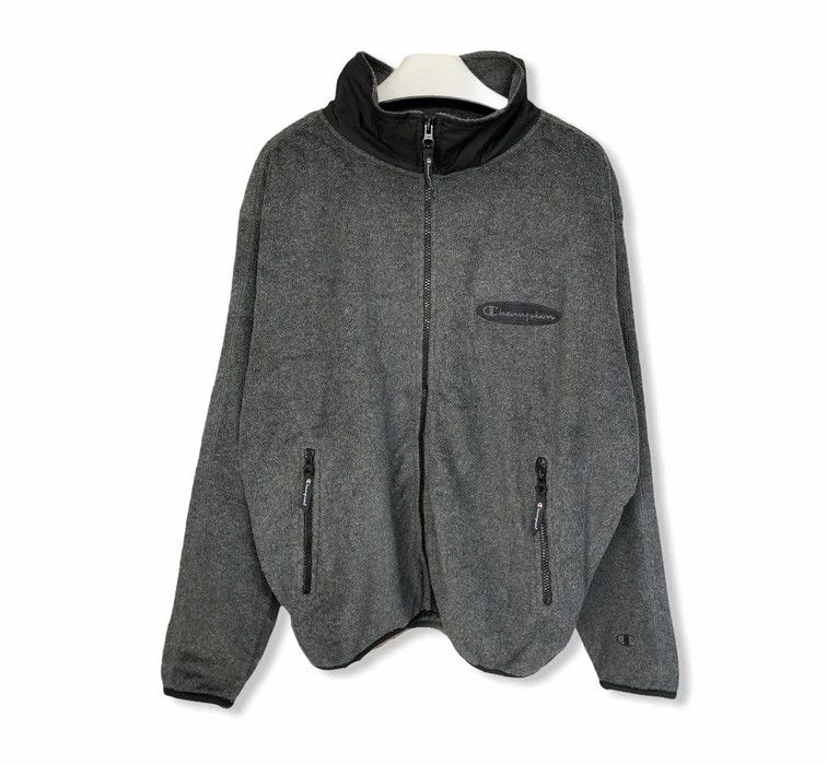 Champion × Vintage Vintage Champion Small Logo Fleece Jacket 🧥 Size US M / EU 48-50 / 2 - 1 Thumbnail