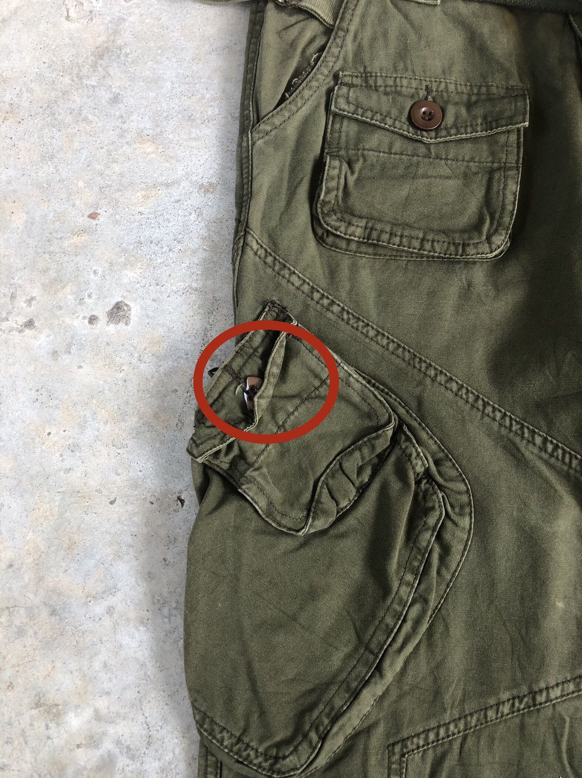 Seditionaries Abercrombie F Cargo Pants Tactical Multipocket Size US 29 - 13 Thumbnail