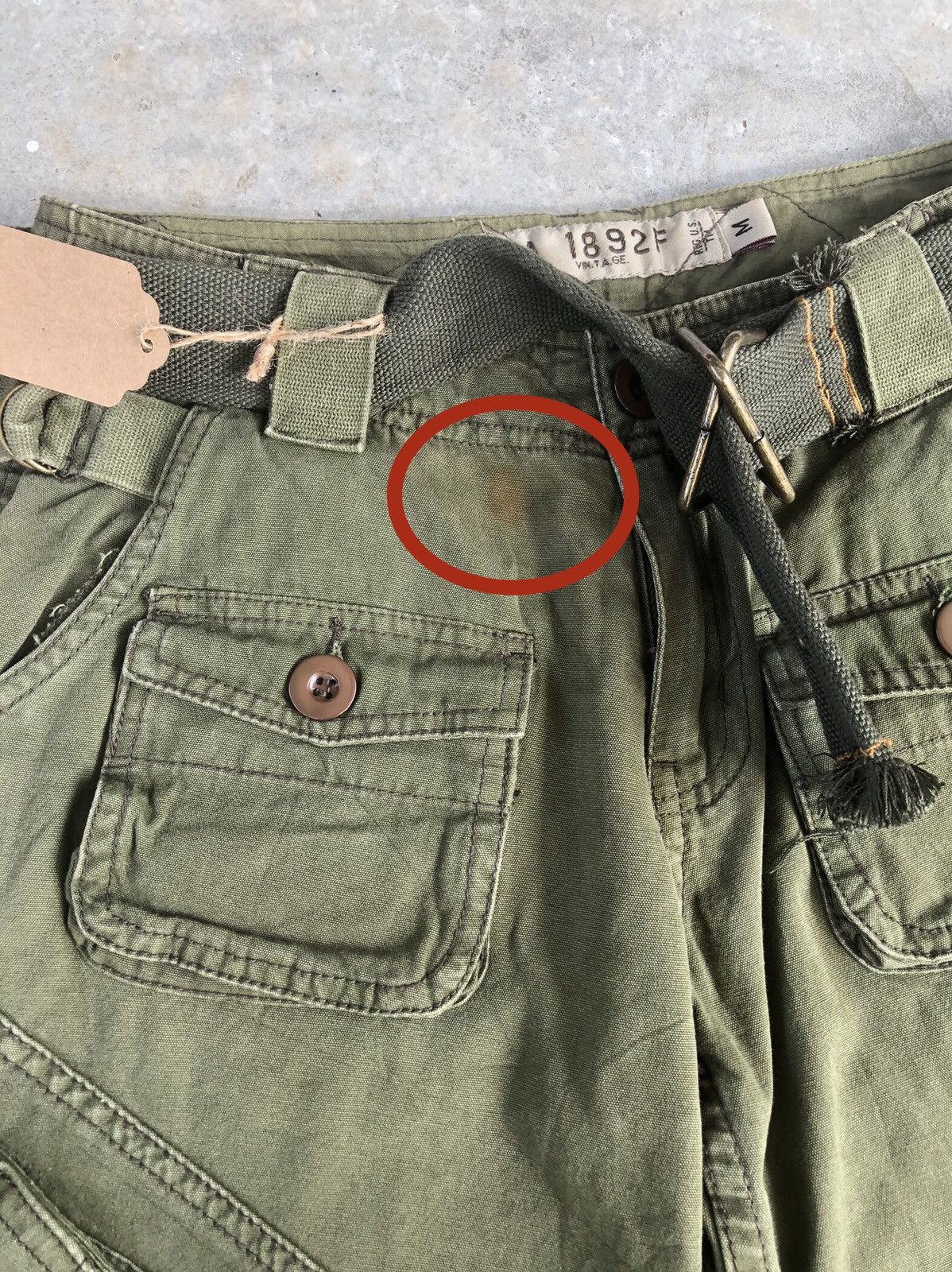 Seditionaries Abercrombie F Cargo Pants Tactical Multipocket Size US 29 - 14 Thumbnail