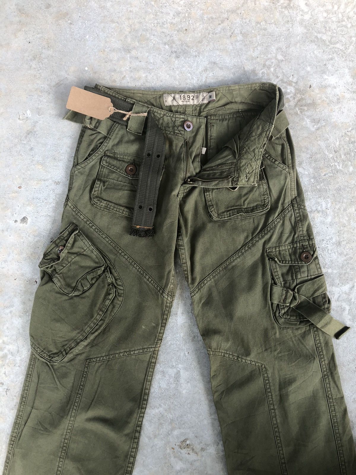 Seditionaries Abercrombie F Cargo Pants Tactical Multipocket Size US 29 - 3 Thumbnail