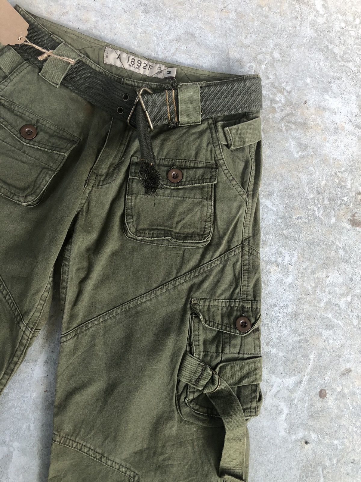 Seditionaries Abercrombie F Cargo Pants Tactical Multipocket Size US 29 - 4 Thumbnail