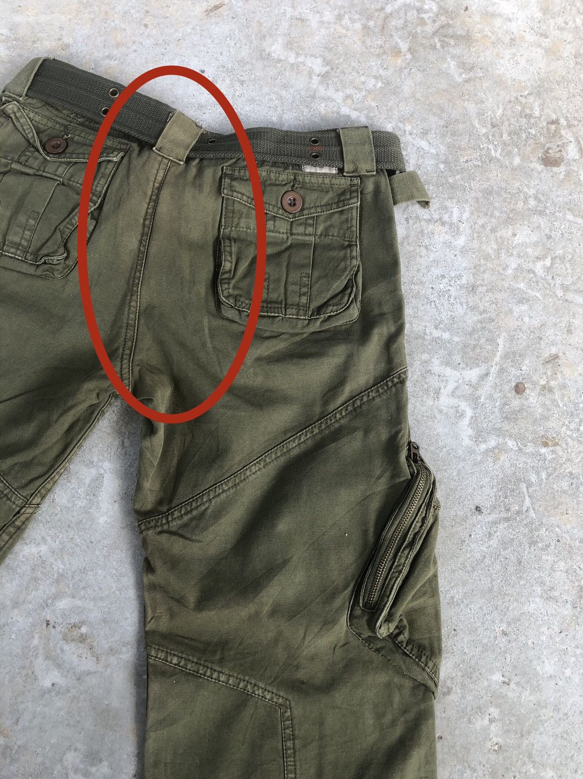 Seditionaries Abercrombie F Cargo Pants Tactical Multipocket Size US 29 - 10 Thumbnail