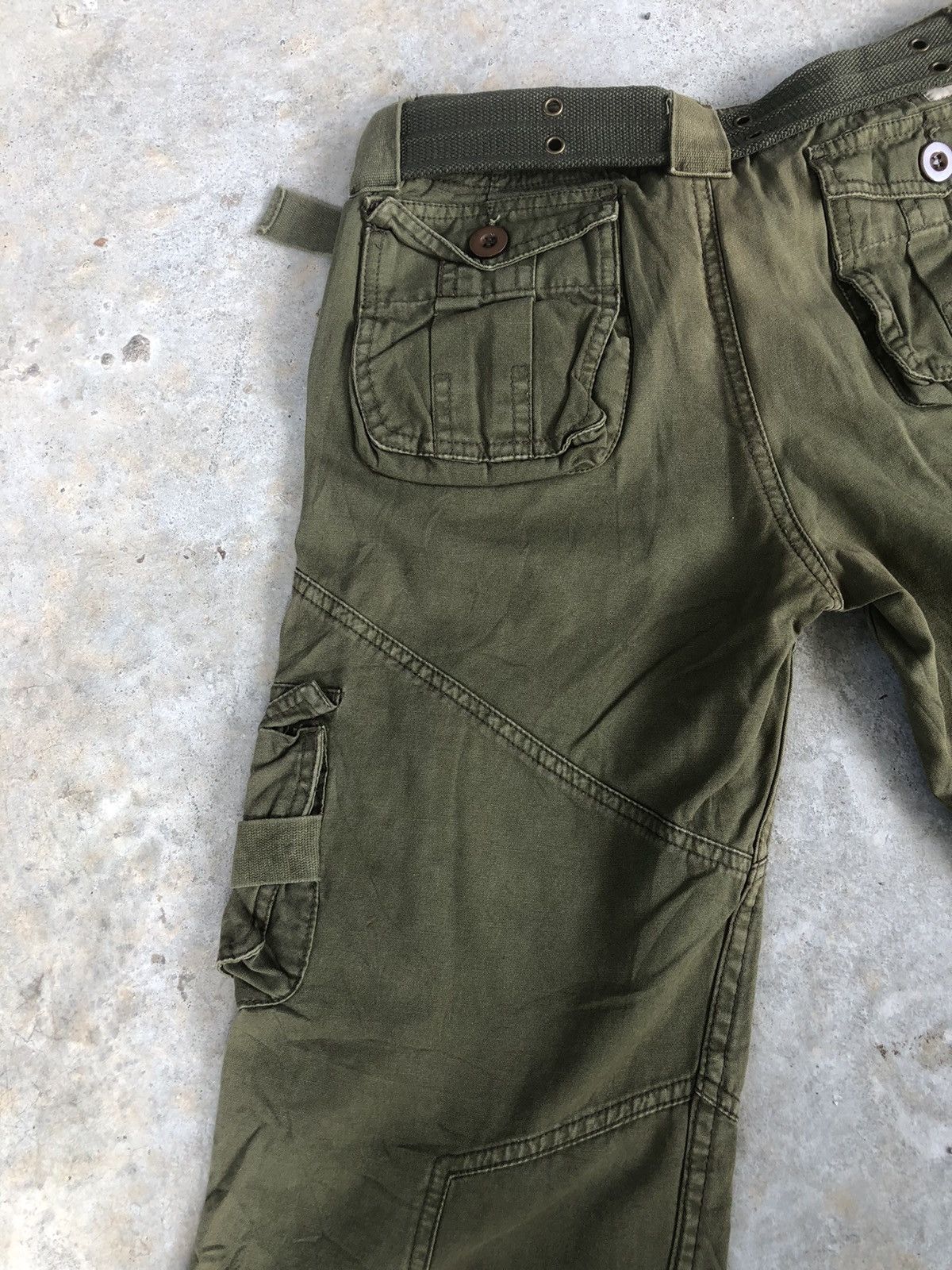Seditionaries Abercrombie F Cargo Pants Tactical Multipocket Size US 29 - 9 Thumbnail