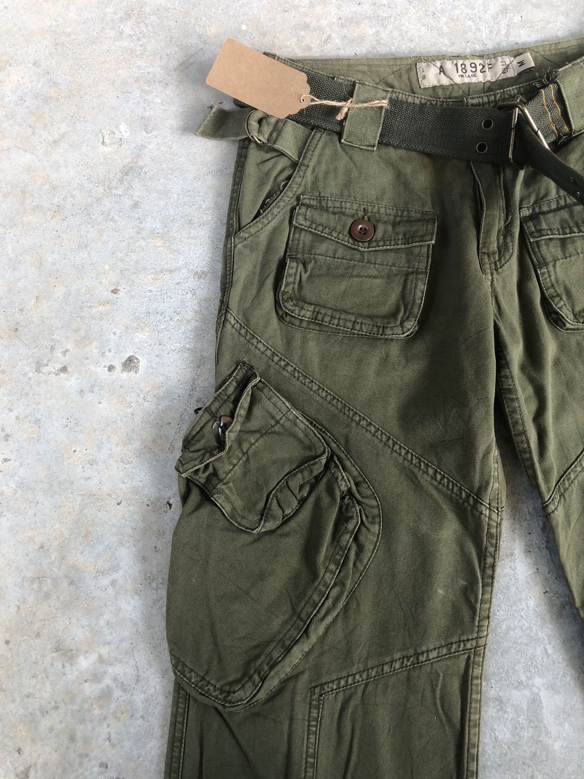 Seditionaries Abercrombie F Cargo Pants Tactical Multipocket Size US 29 - 5 Thumbnail
