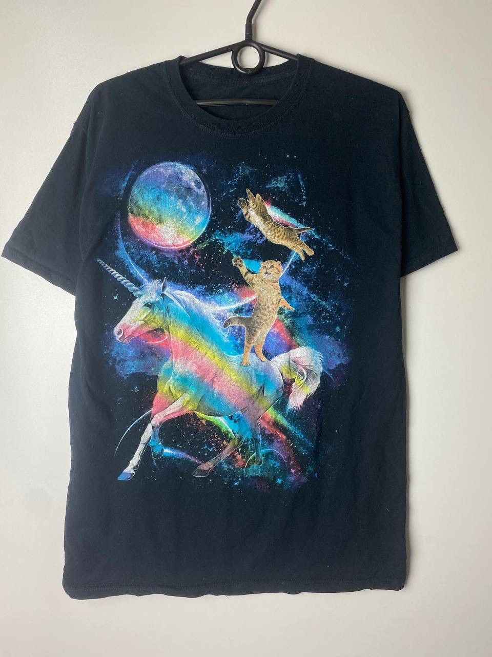 Vintage Horse Cat Space vintage T-shirt size M Size US M / EU 48-50 / 2 - 1 Thumbnail