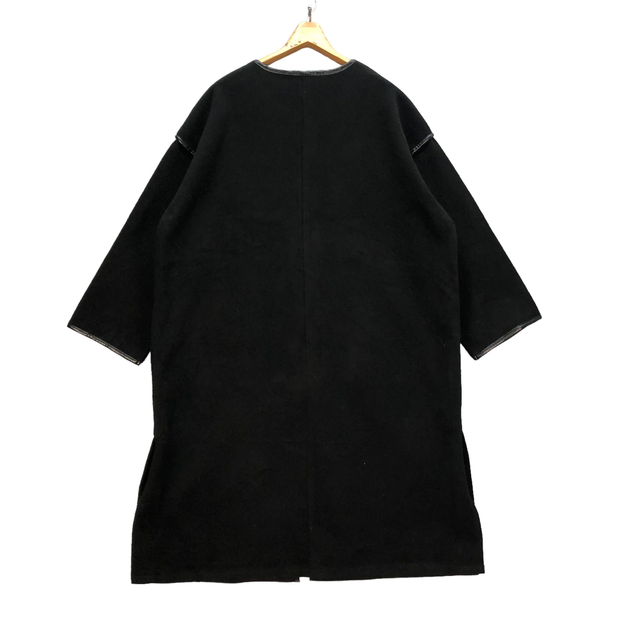 Japanese Brand STYLISH OVERCOAT FASHION STYLE OVERSIZED #6870-96 Size XXL / US 16-18 / IT 52-54 - 9 Thumbnail