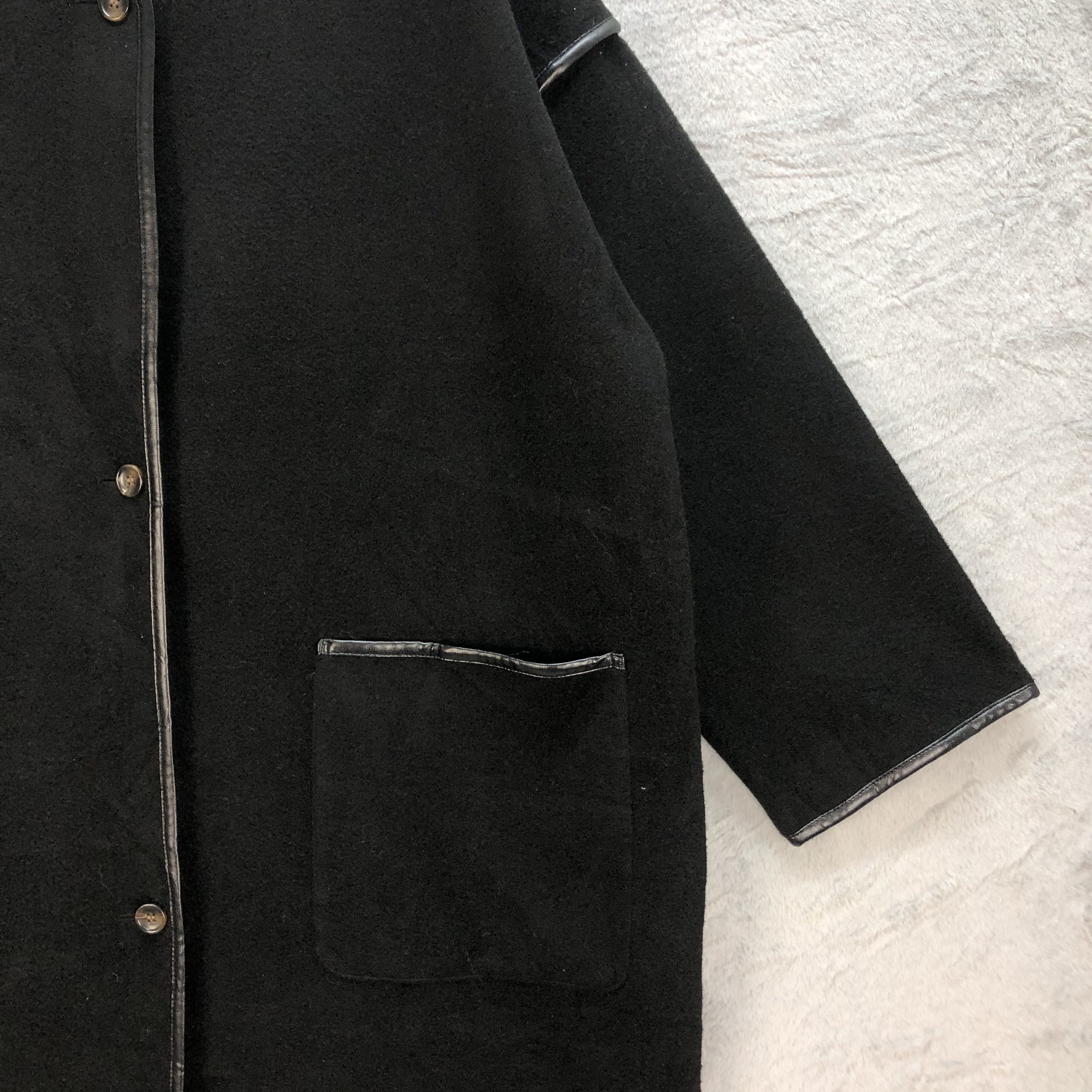Japanese Brand STYLISH OVERCOAT FASHION STYLE OVERSIZED #6870-96 Size XXL / US 16-18 / IT 52-54 - 5 Thumbnail