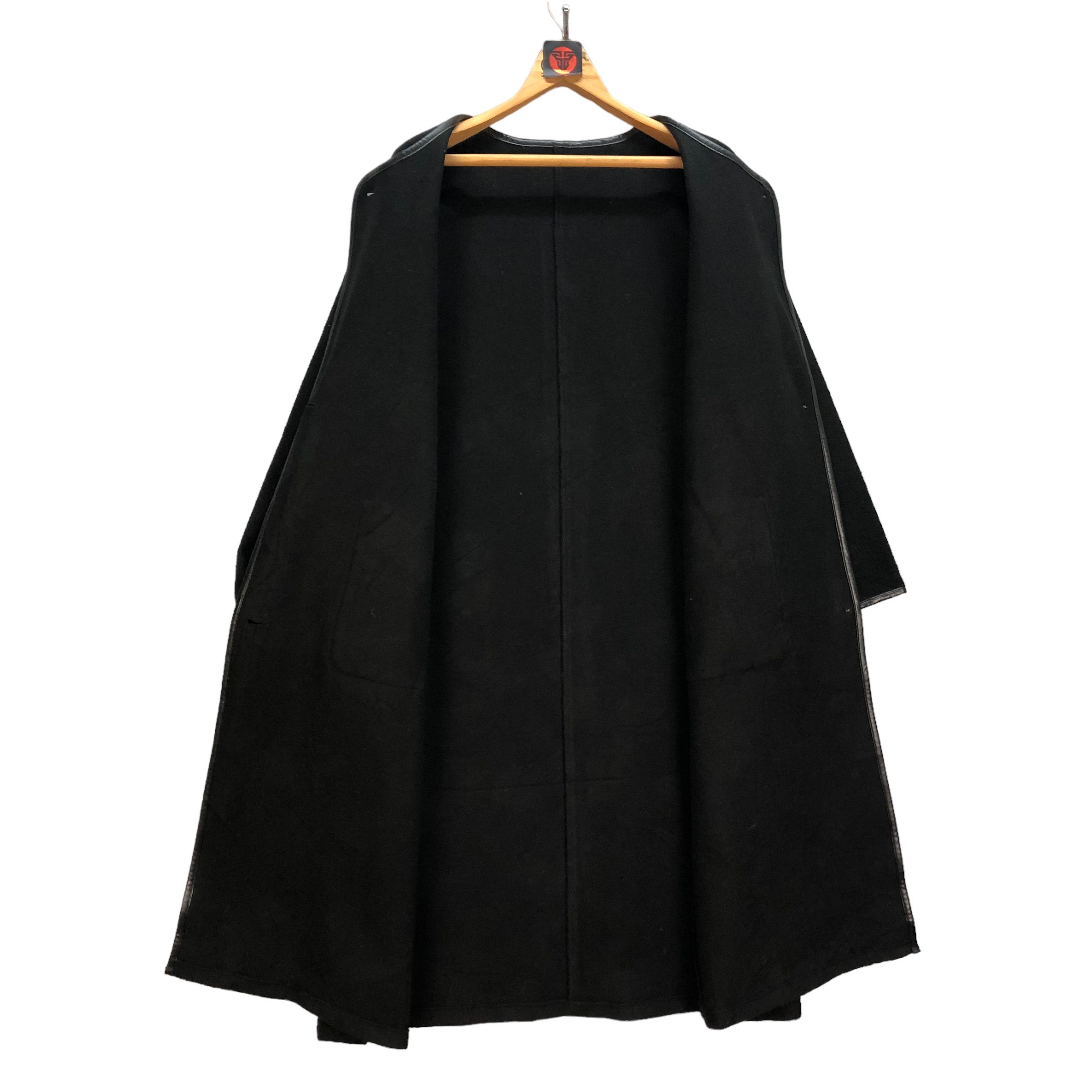 Japanese Brand STYLISH OVERCOAT FASHION STYLE OVERSIZED #6870-96 Size XXL / US 16-18 / IT 52-54 - 6 Thumbnail