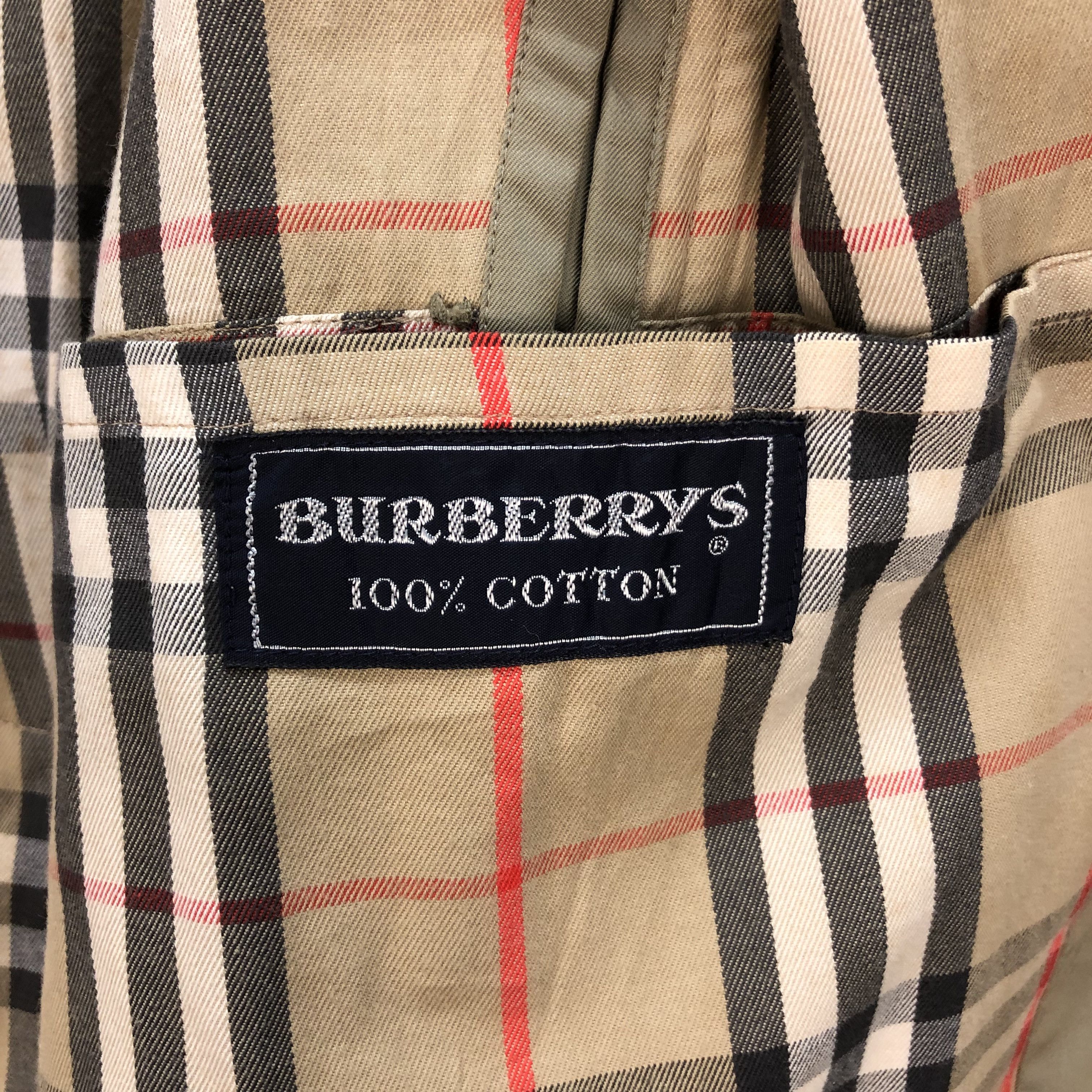 Burberry VINTAGE BURBERRYS NOVA CHECK OVERCOAT #6875-96 Size US M / EU 48-50 / 2 - 8 Thumbnail