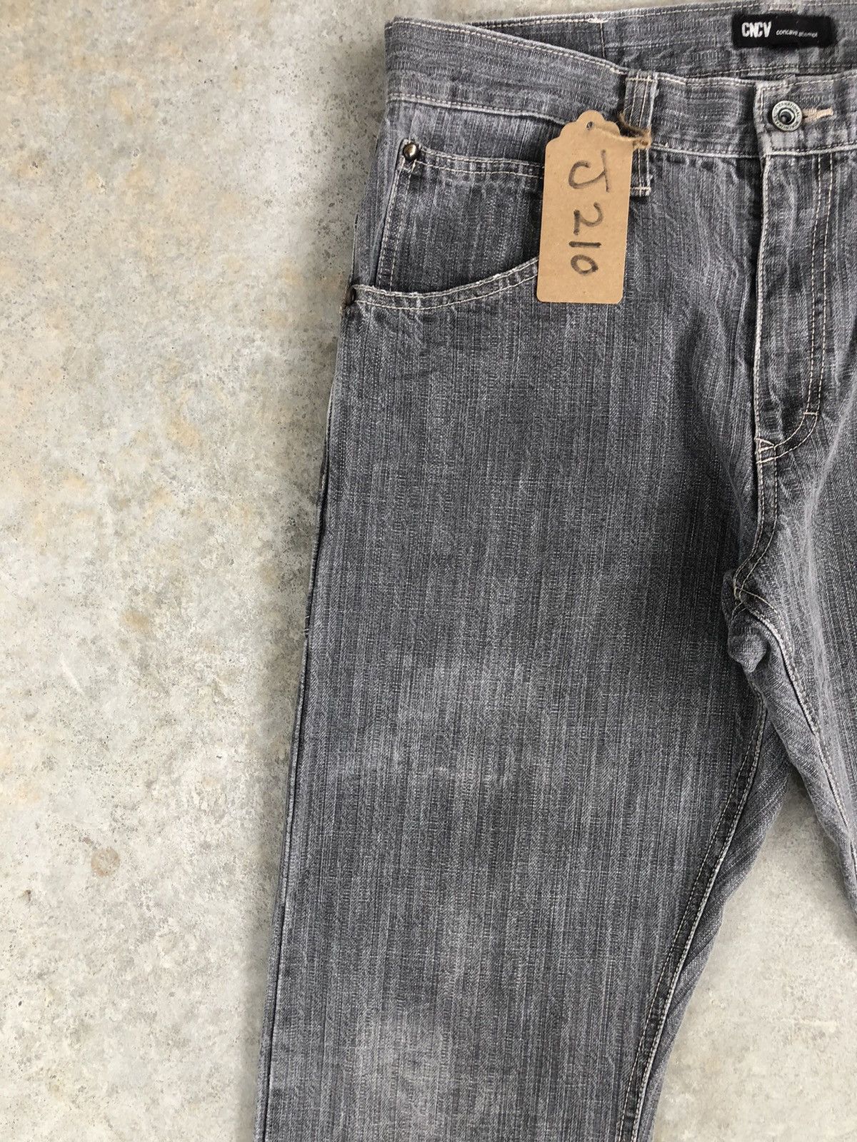 Japanese Brand Japanese Concave attempt Distressed Jeans Size US 31 - 5 Thumbnail