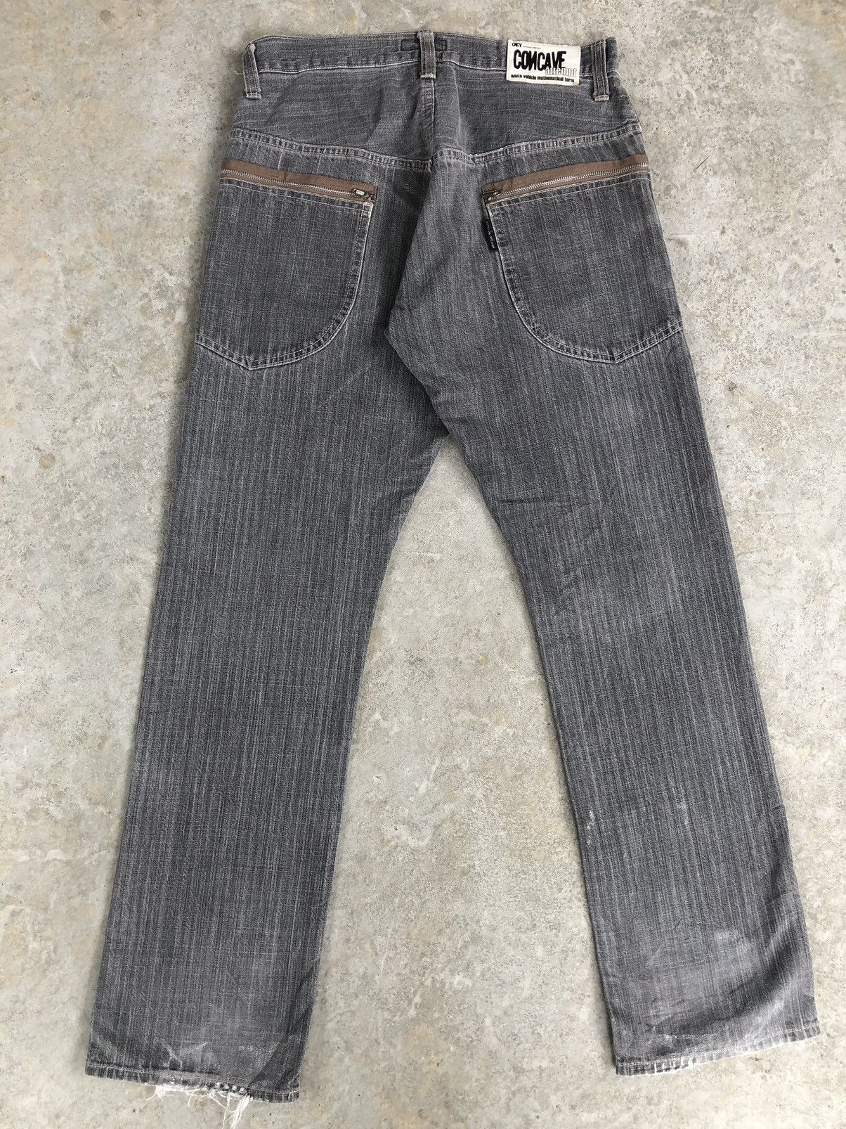 Japanese Brand Japanese Concave attempt Distressed Jeans Size US 31 - 1 Thumbnail