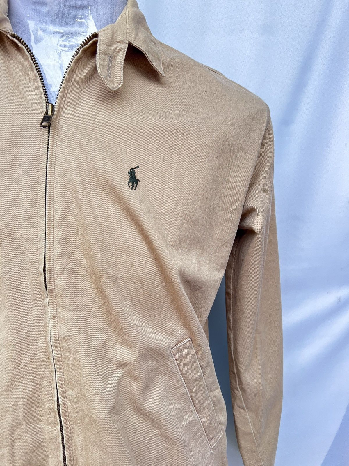 Polo Ralph Lauren 💥VINTAGE POLO RALPH LAUREN LIGHT BROWN JACKET Size US L / EU 52-54 / 3 - 9 Thumbnail