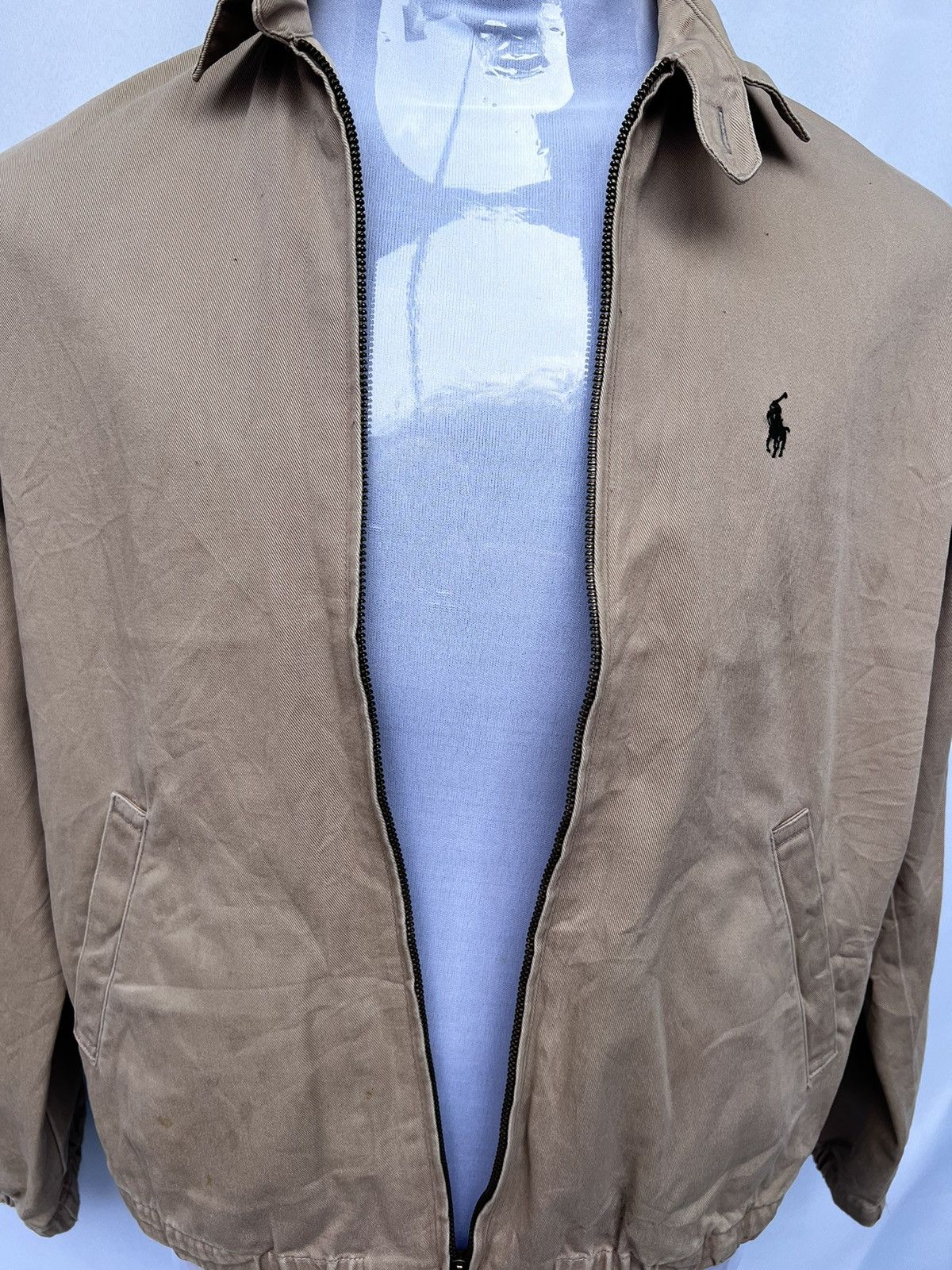 Polo Ralph Lauren 💥VINTAGE POLO RALPH LAUREN LIGHT BROWN JACKET Size US L / EU 52-54 / 3 - 24 Thumbnail