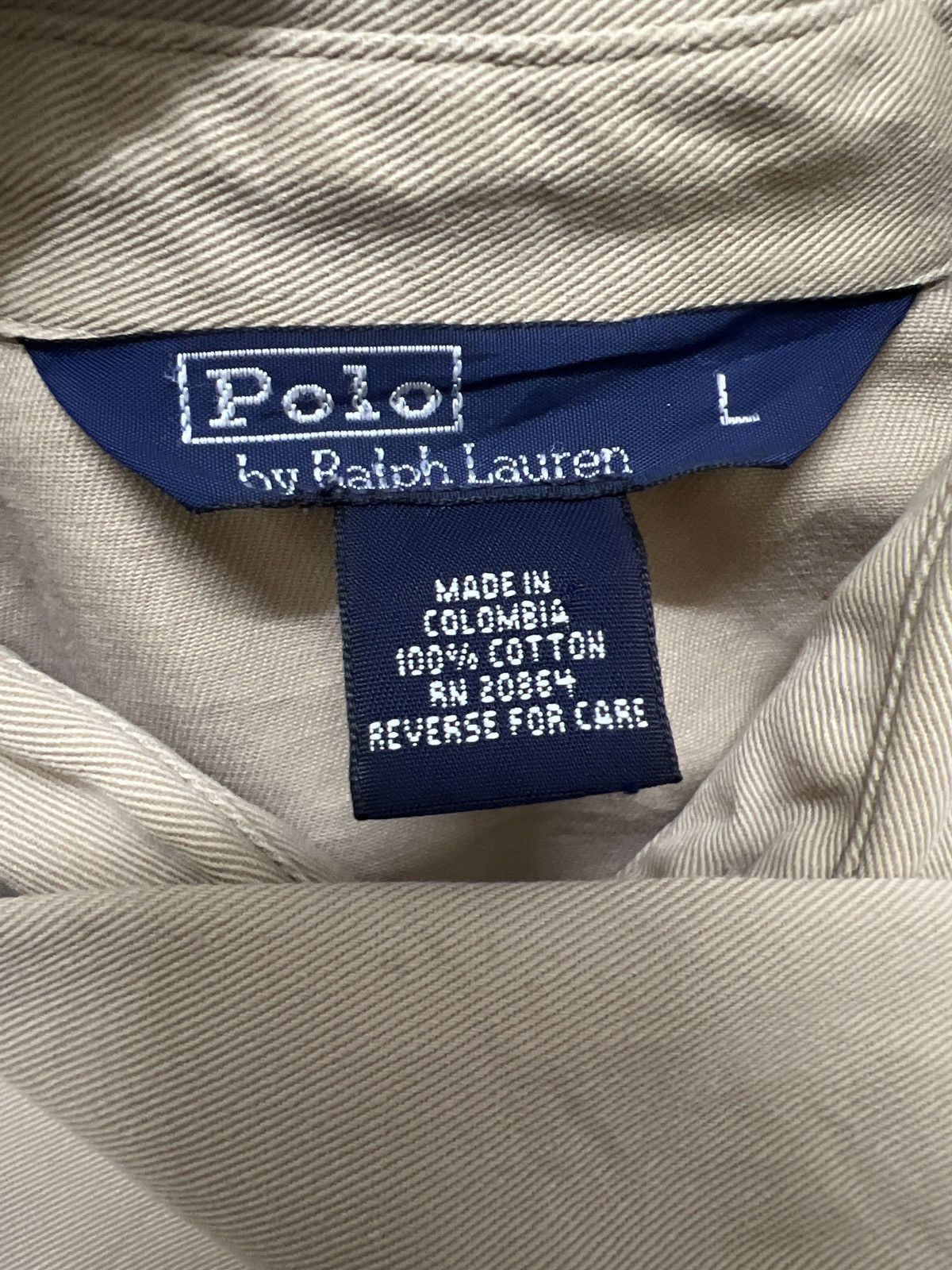 Polo Ralph Lauren 💥VINTAGE POLO RALPH LAUREN LIGHT BROWN JACKET Size US L / EU 52-54 / 3 - 22 Thumbnail