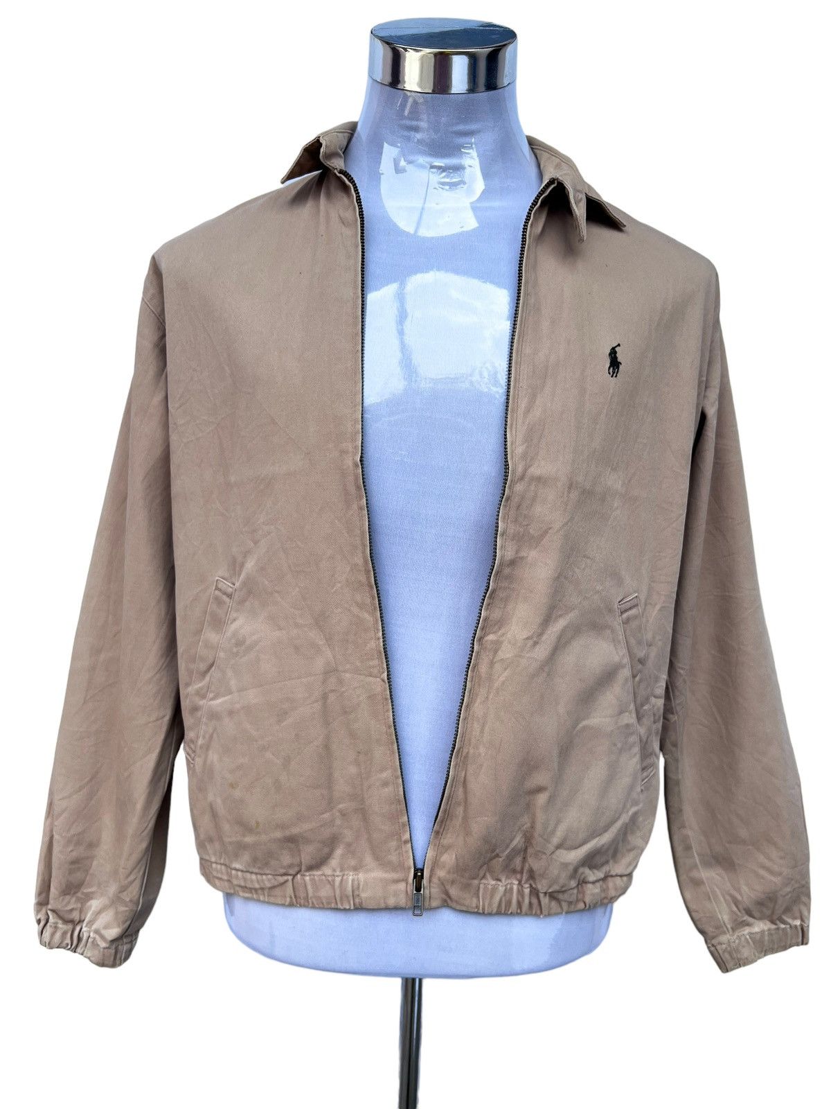 Polo Ralph Lauren 💥VINTAGE POLO RALPH LAUREN LIGHT BROWN JACKET Size US L / EU 52-54 / 3 - 3 Thumbnail