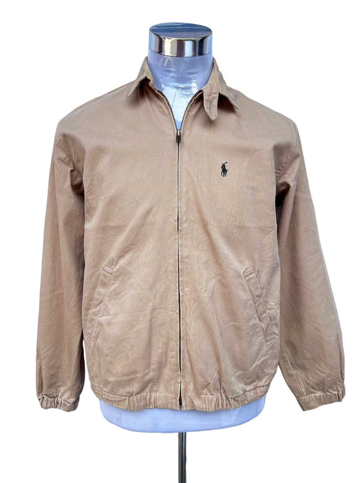 Polo Ralph Lauren 💥VINTAGE POLO RALPH LAUREN LIGHT BROWN JACKET Size US L / EU 52-54 / 3 - 1 Thumbnail