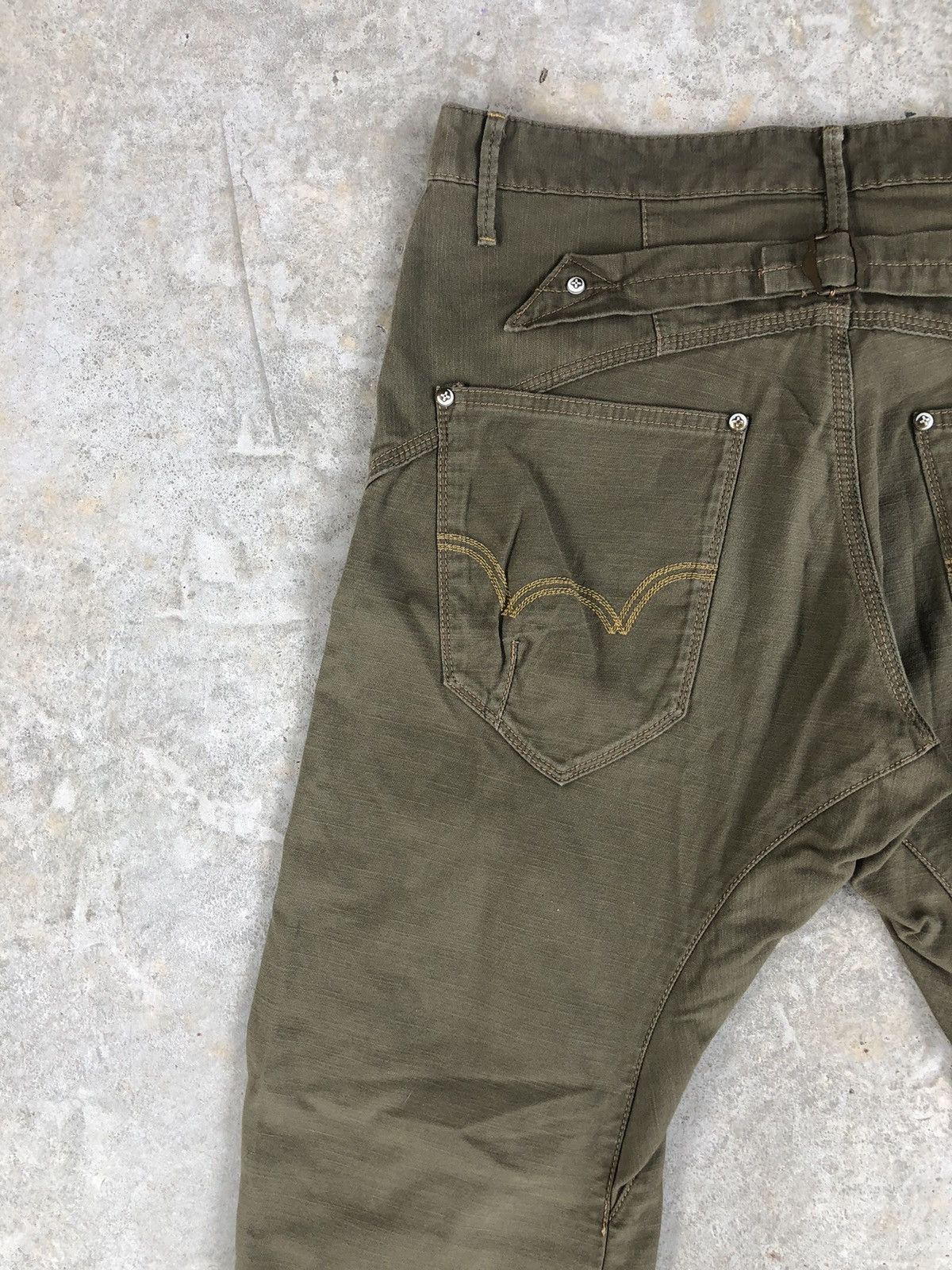Edwin Japanese Edwin Cargo Pants Tactical Multipocket Back Buckle Size US 32 / EU 48 - 9 Thumbnail