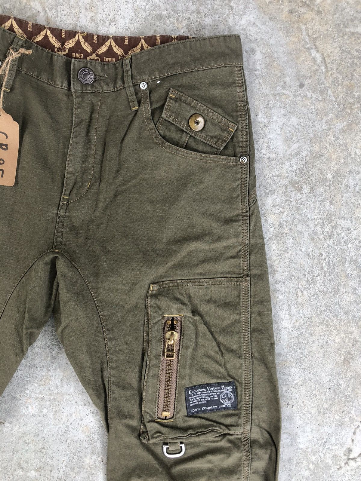 Edwin Japanese Edwin Cargo Pants Tactical Multipocket Back Buckle Size US 32 / EU 48 - 5 Thumbnail
